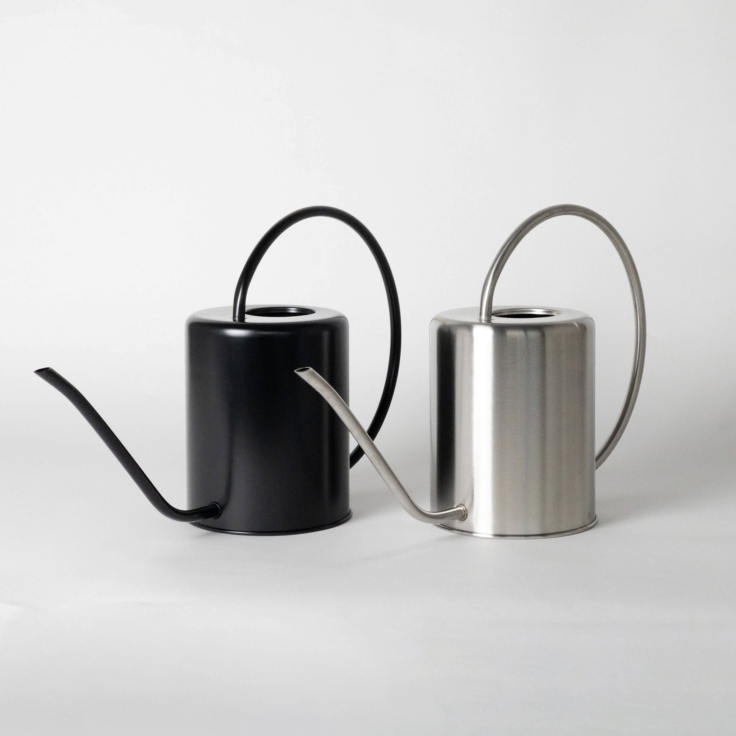 Kanso Designs - 2L Stainless Steel Watering Can: Silver