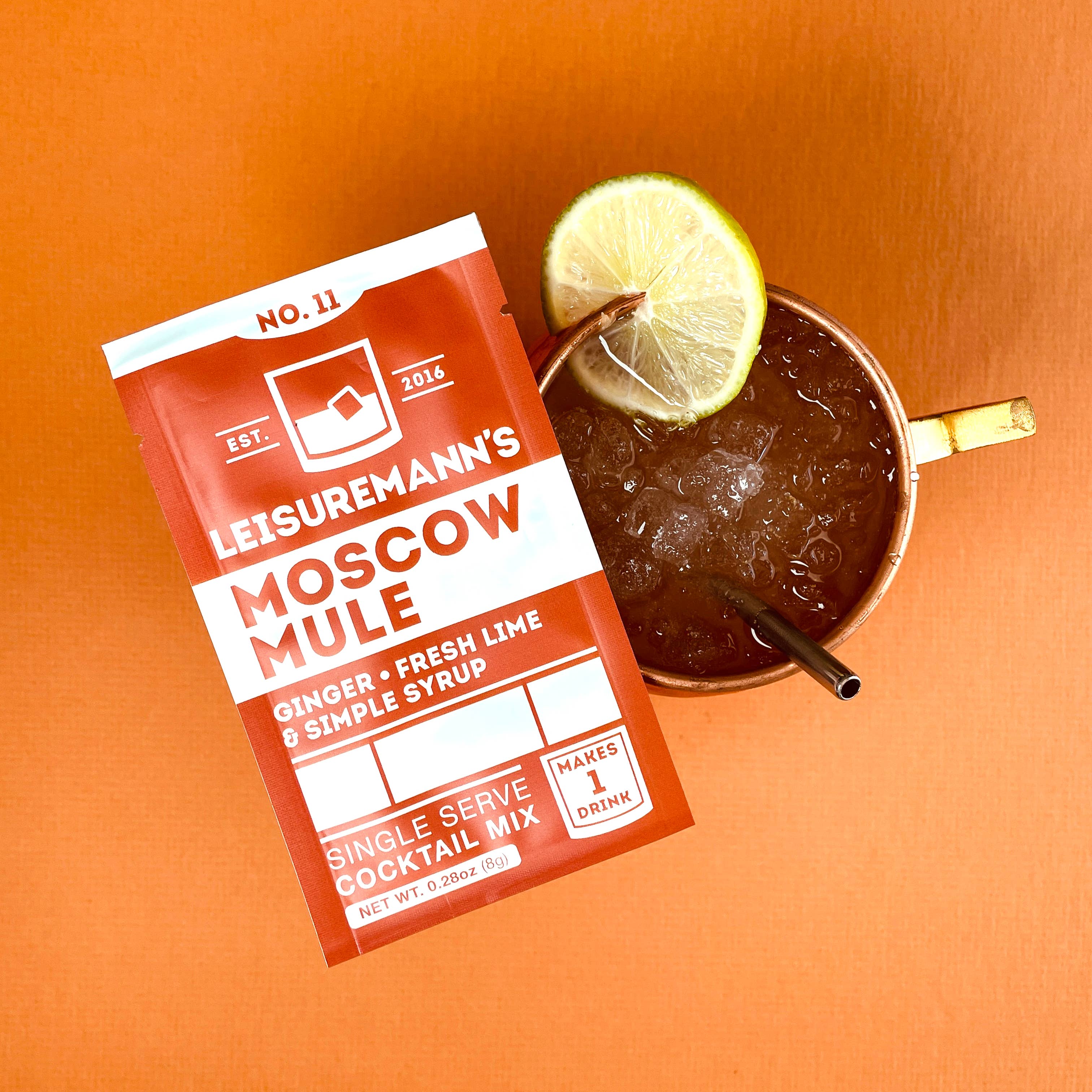 Leisuremann's Moscow Mule Single Serve Cocktail Mixer