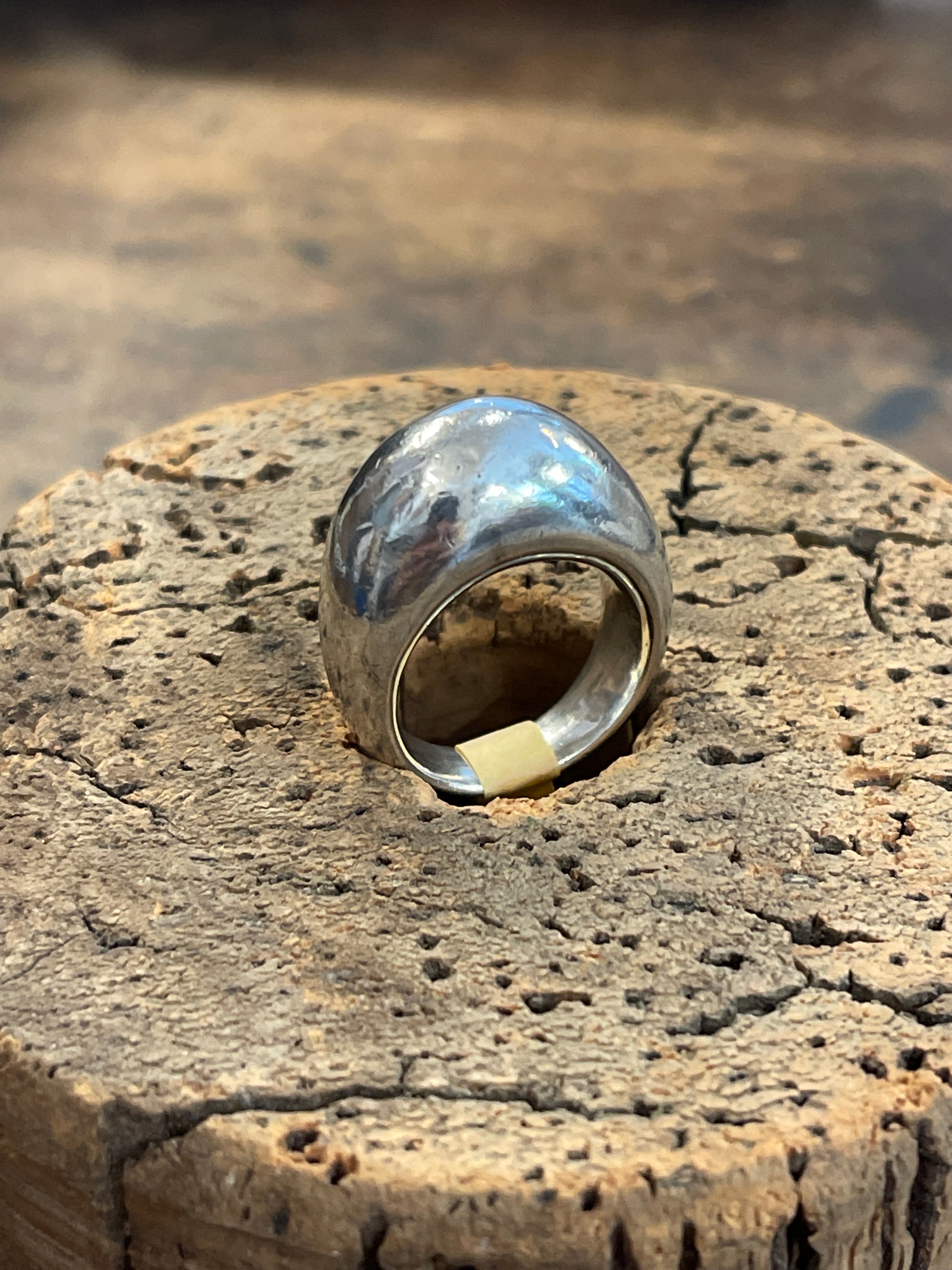 Bulbous Silver Ring