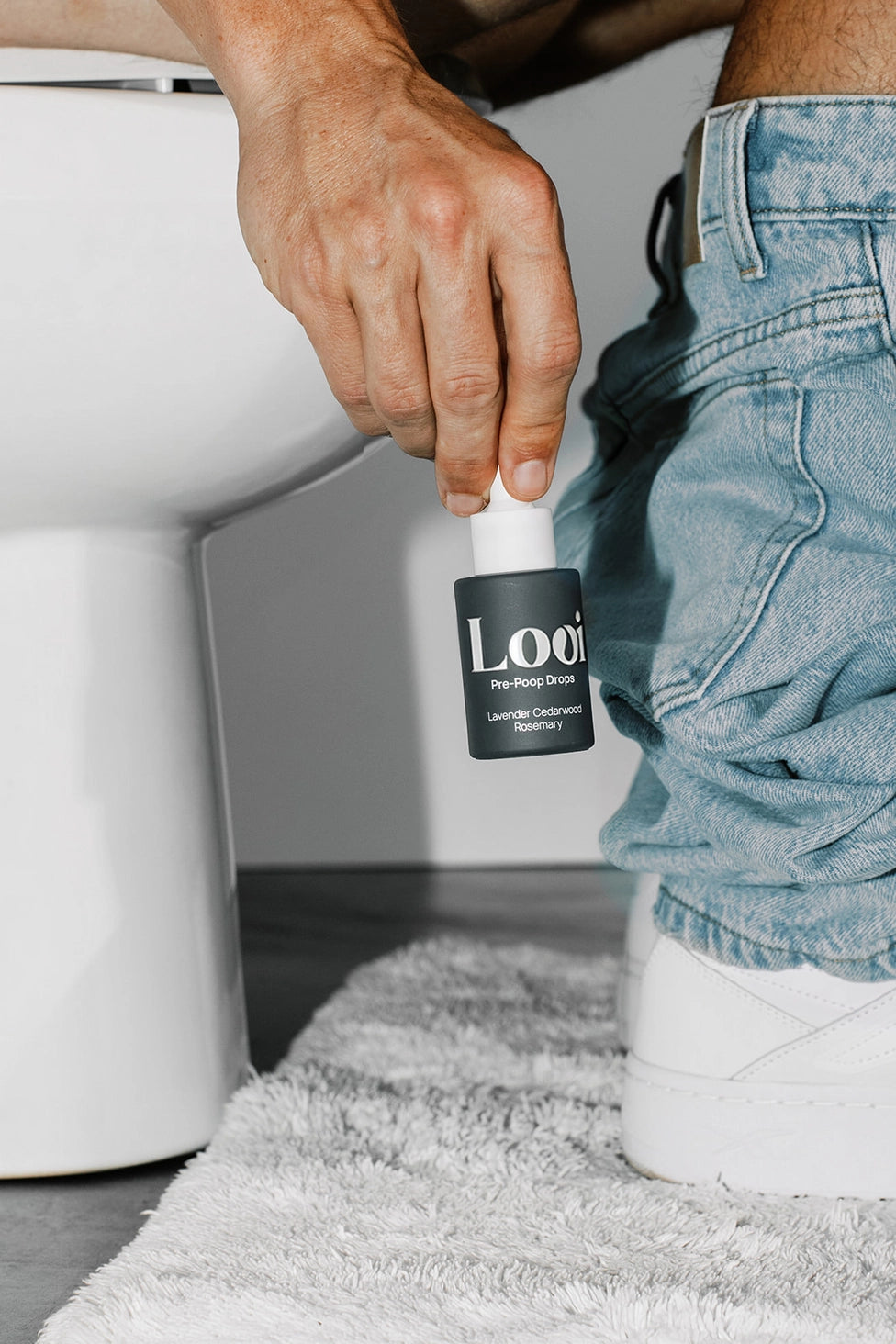 Loo Drops - Pre-Poop Toilet Drops — Lavender Cedarwood Rosemary