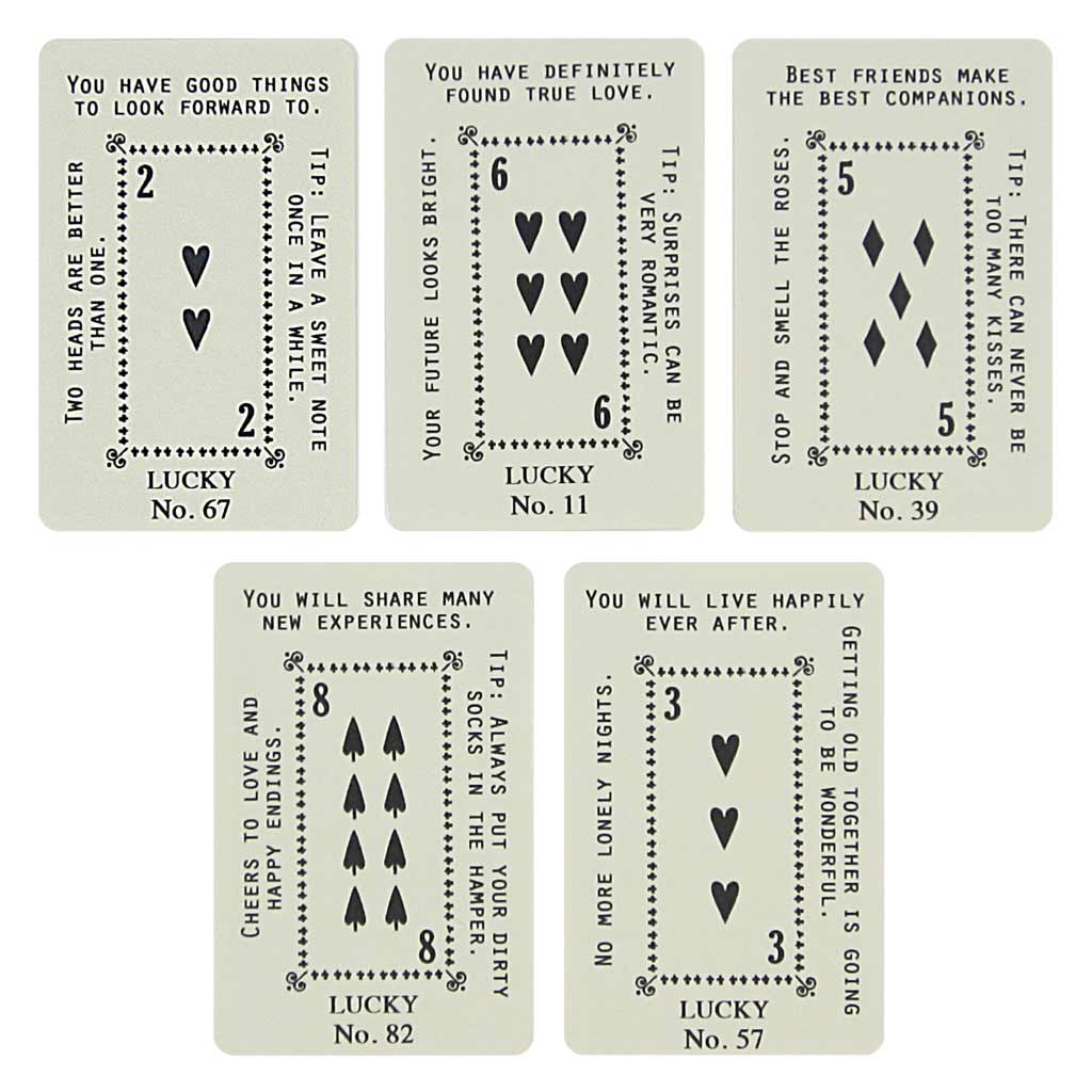 Newlyweds Fortune Card (by Regional Assembly of Text)