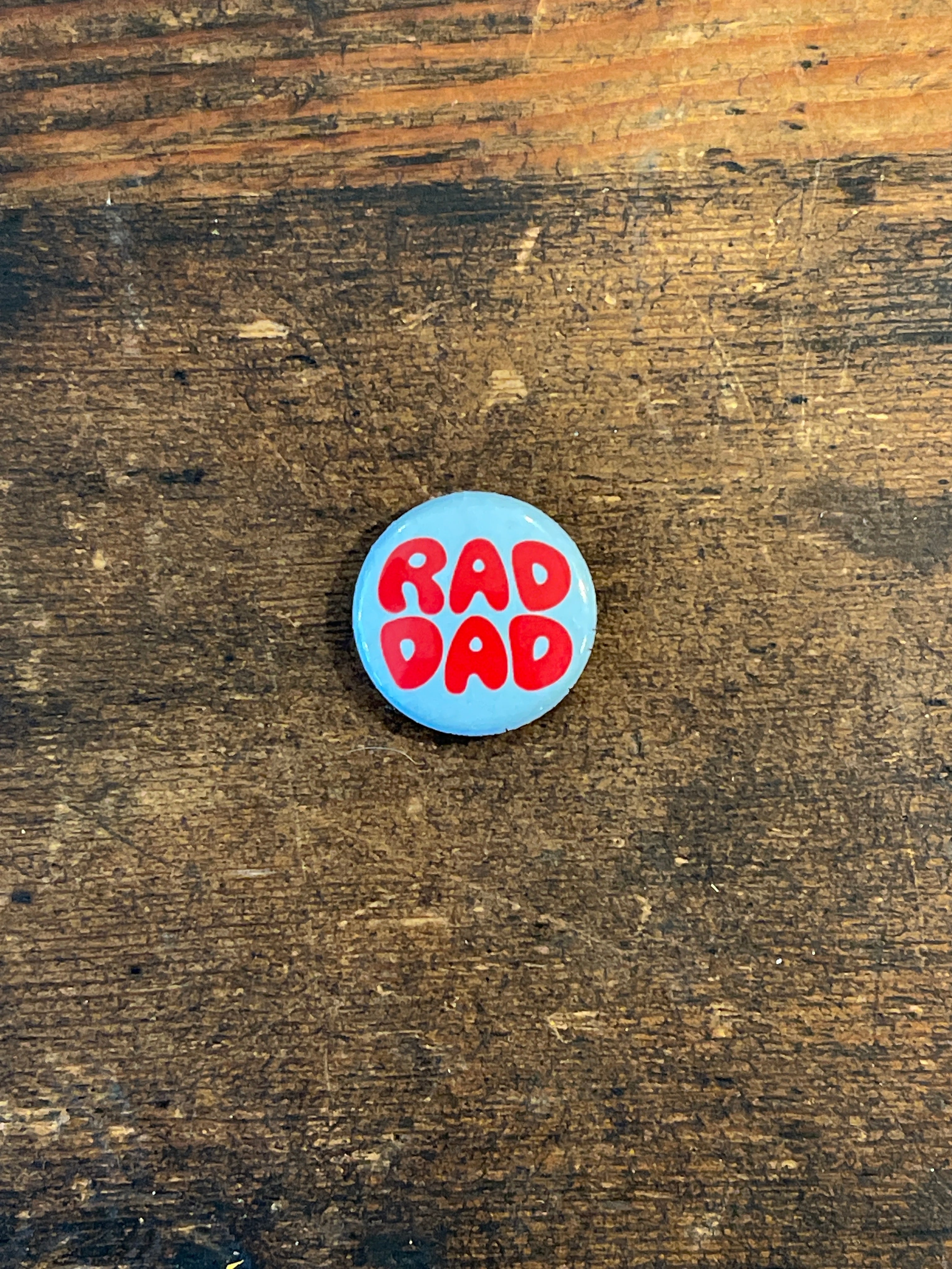 Banquet Workshop - Rad Dad 1" Button