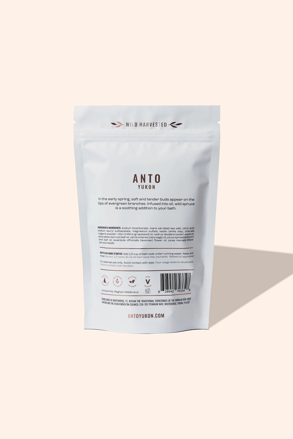 Anto Yukon Foaming Spruce Bath Soak