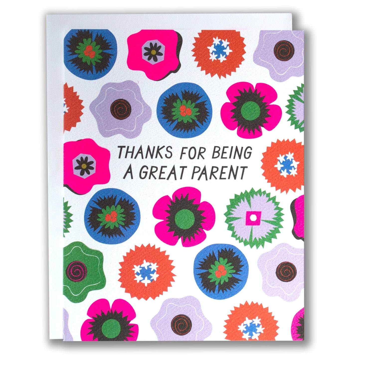 Banquet Workshop - Thanks For Being A Great Parent Millefiori Note Card