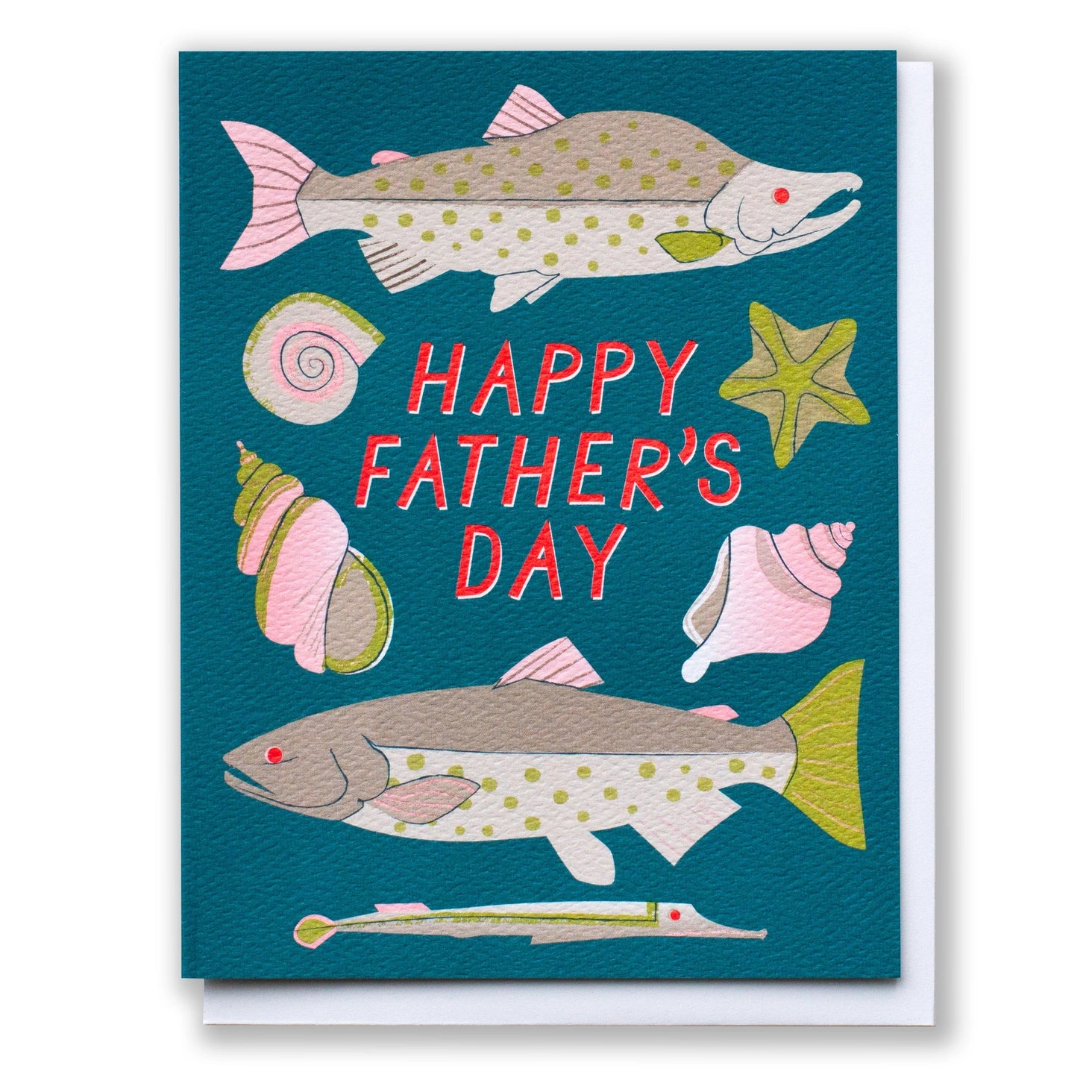 Banquet Workshop - Happy Father's Day Fish Note Card