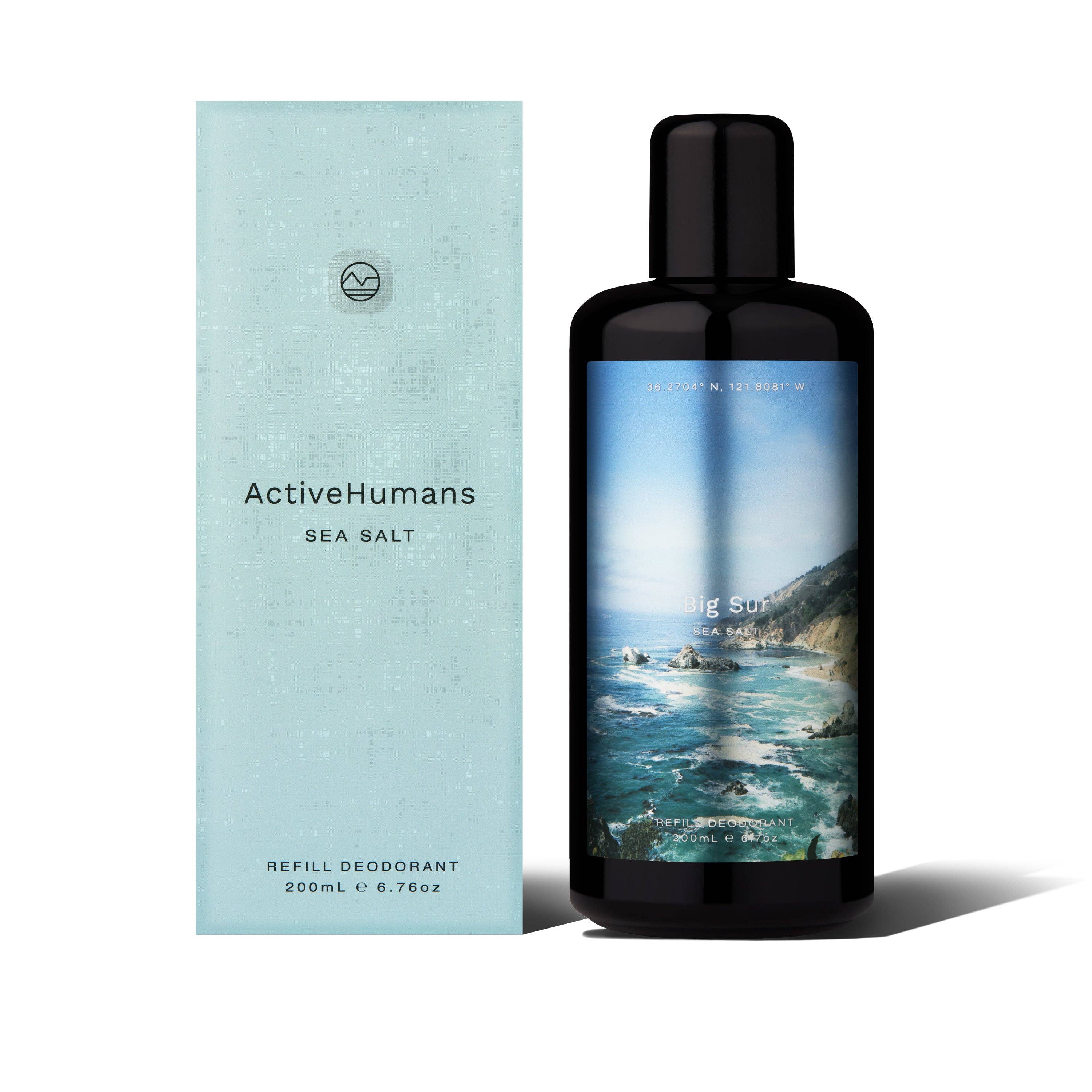 Active Humans Natural Deodorant - Refill Sea Salt