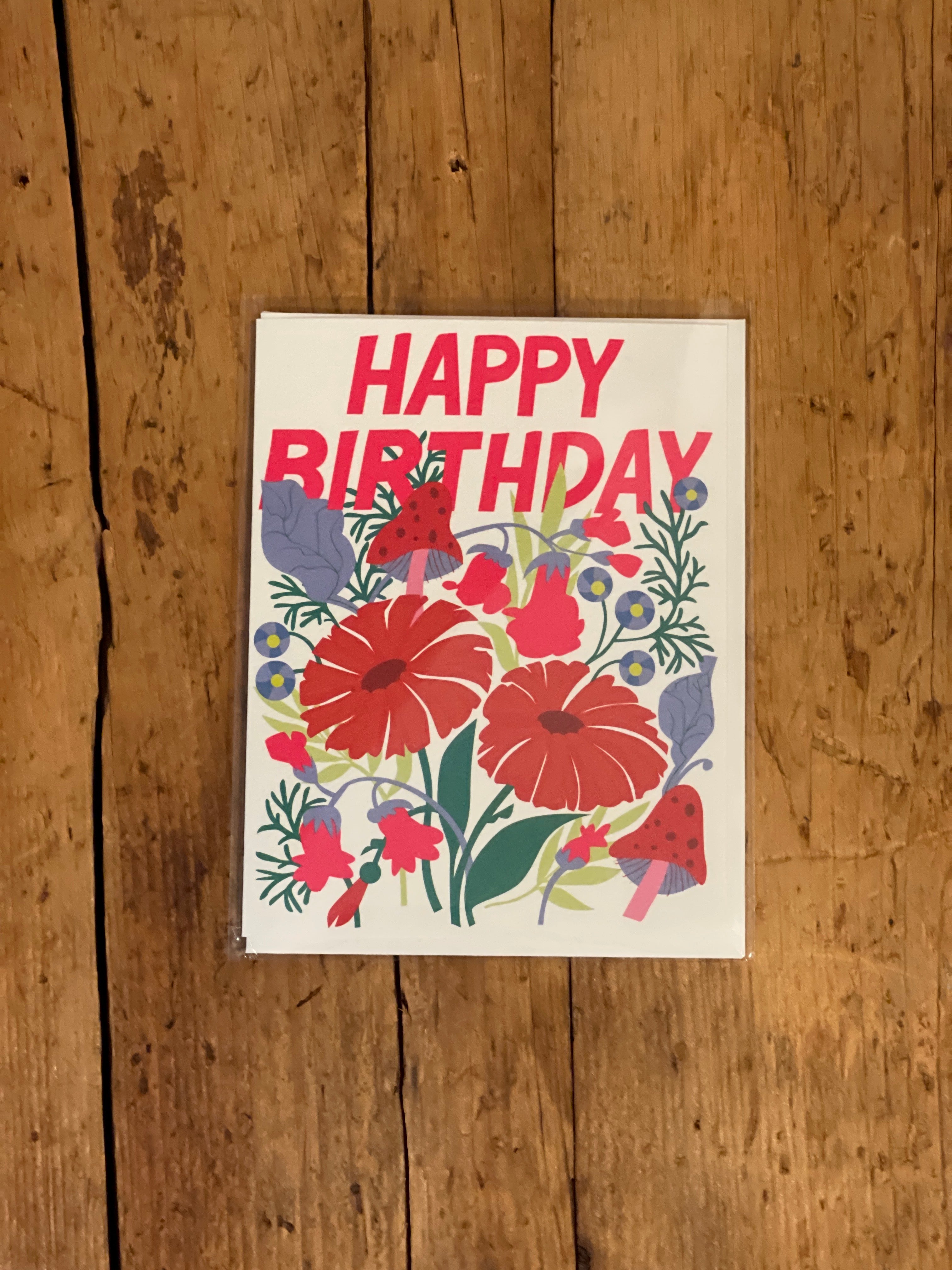 Banquet Workshop - Mushroom Floral Birthday