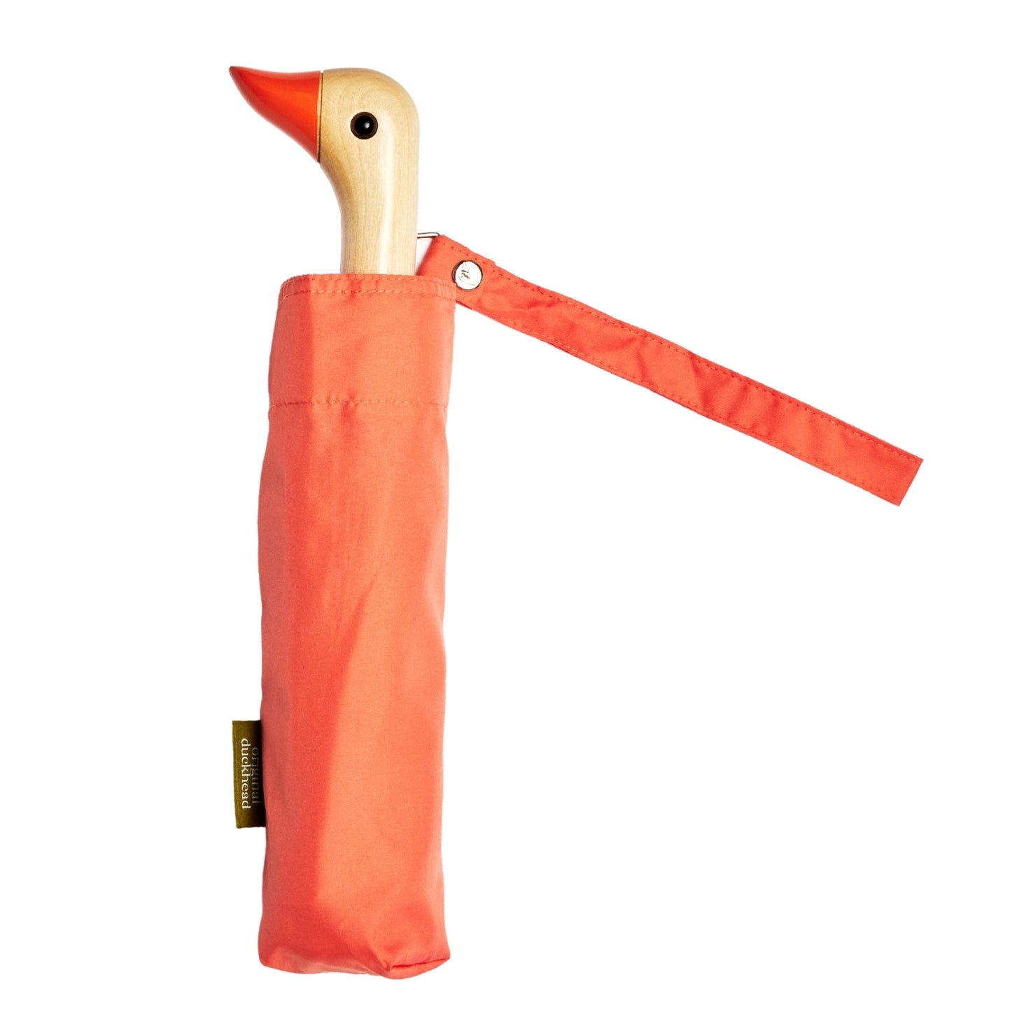 Original Duckhead - Peach Compact Eco-Friendly Wind Resistant Umbrella
