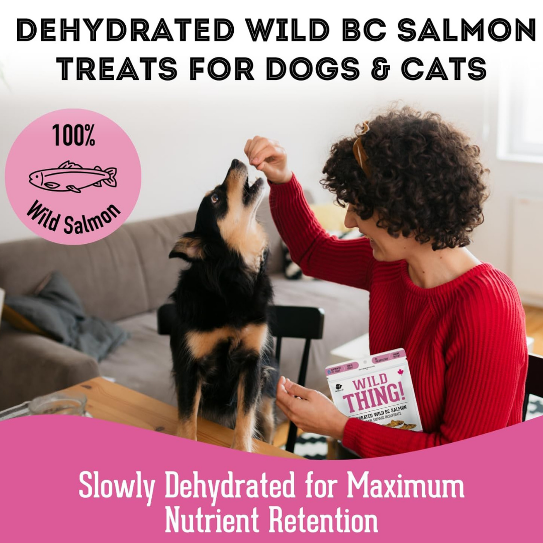 The Granville Island Pet Treatery - Wild Salmon Dehydrated Pet Treats: Omega-3 & High-Protein