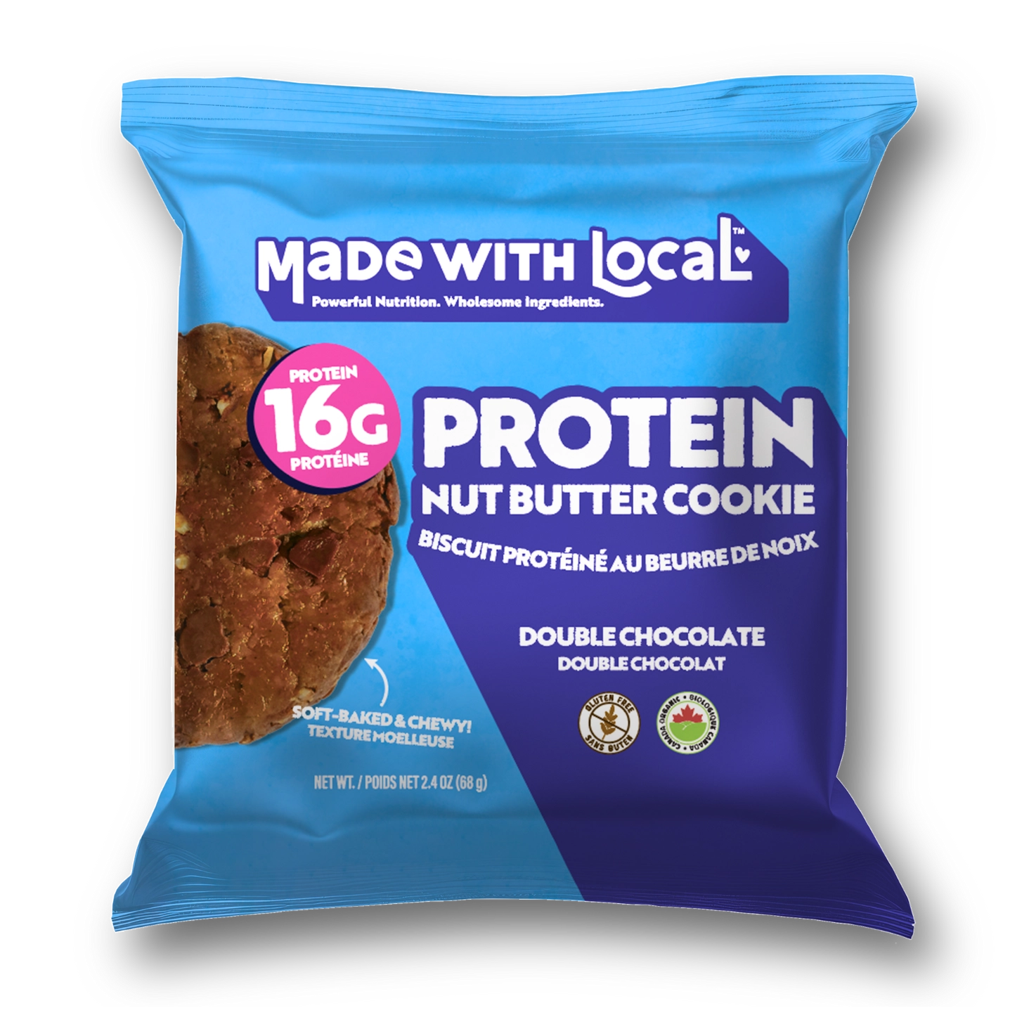 Double Chocolate | Organic Protein Cookie