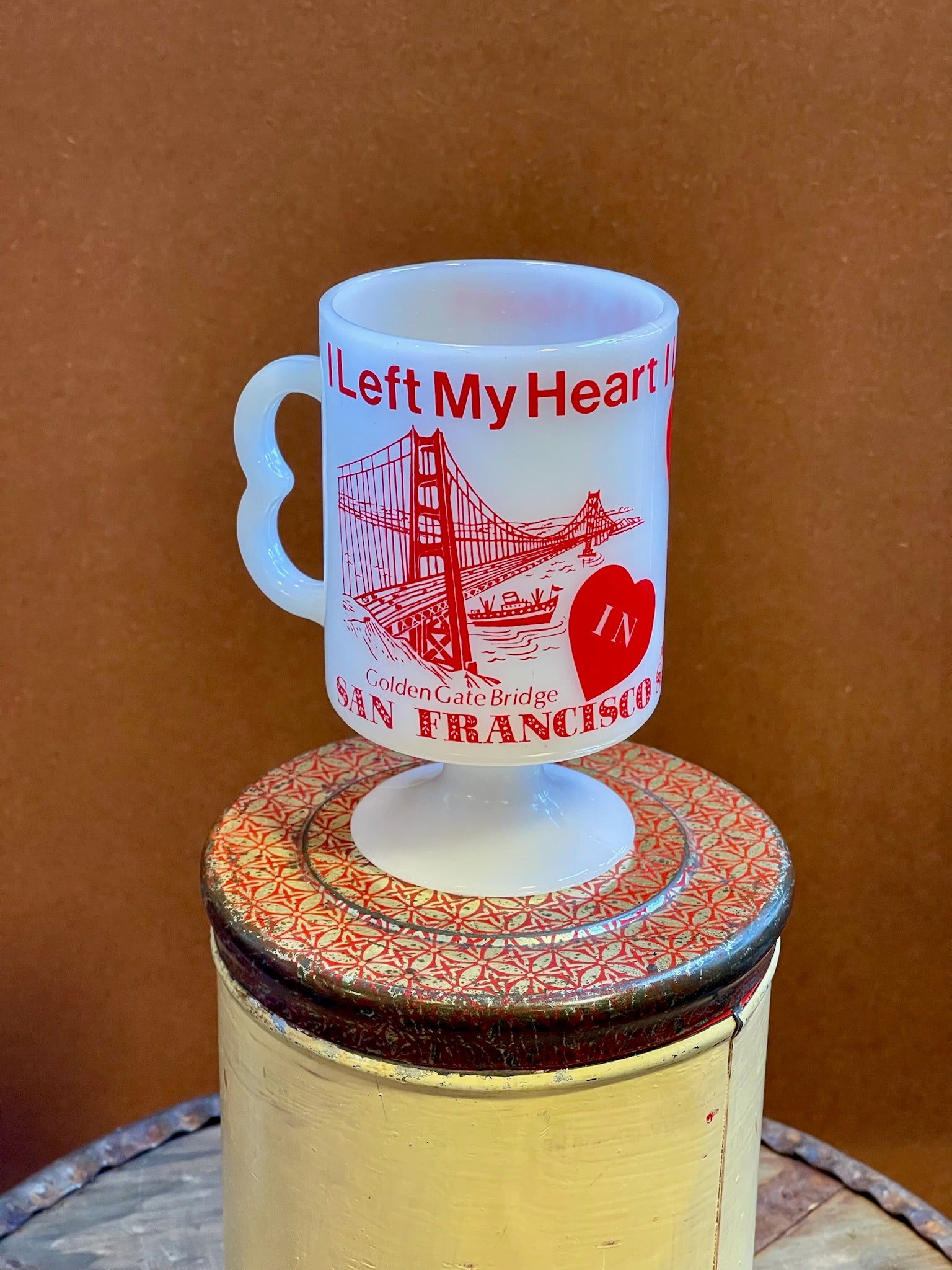 I left my heart in San Francisco mug