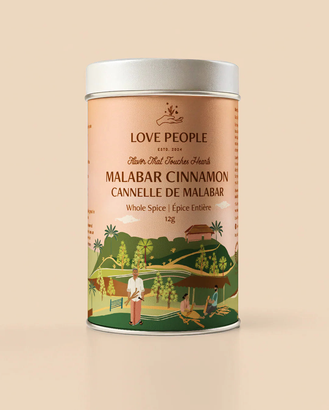 Love People Co. - Malabar Cinnamon Whole Tin