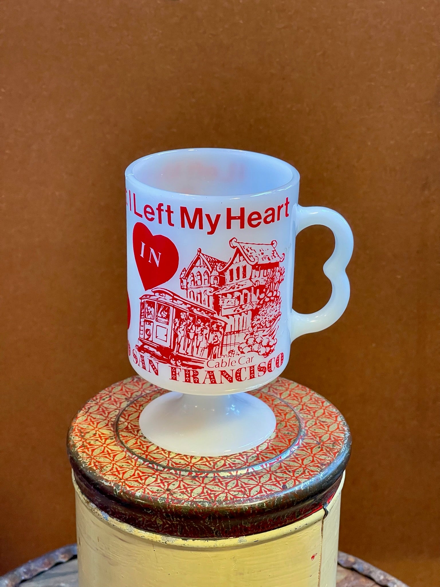 I left my heart in San Francisco mug