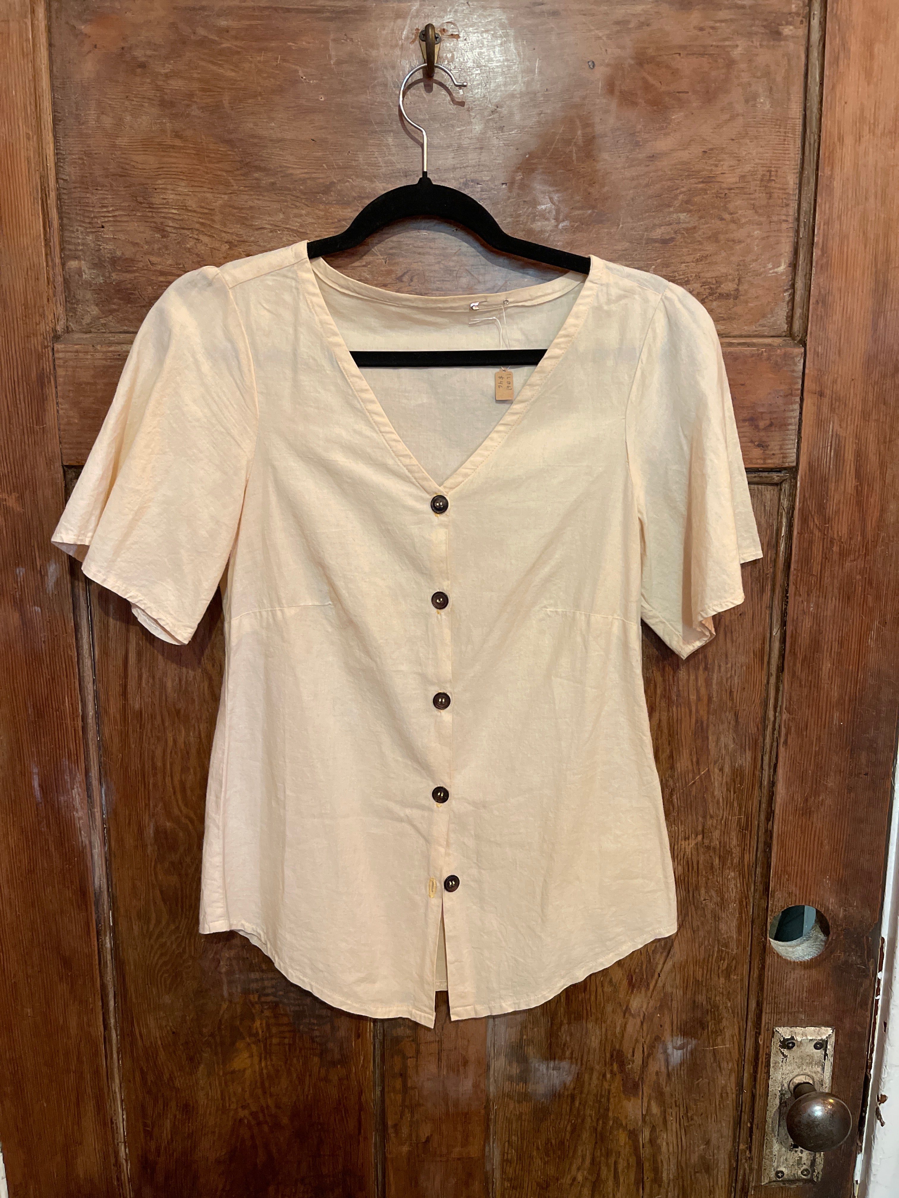 Button Up Cotton Shirt by Able