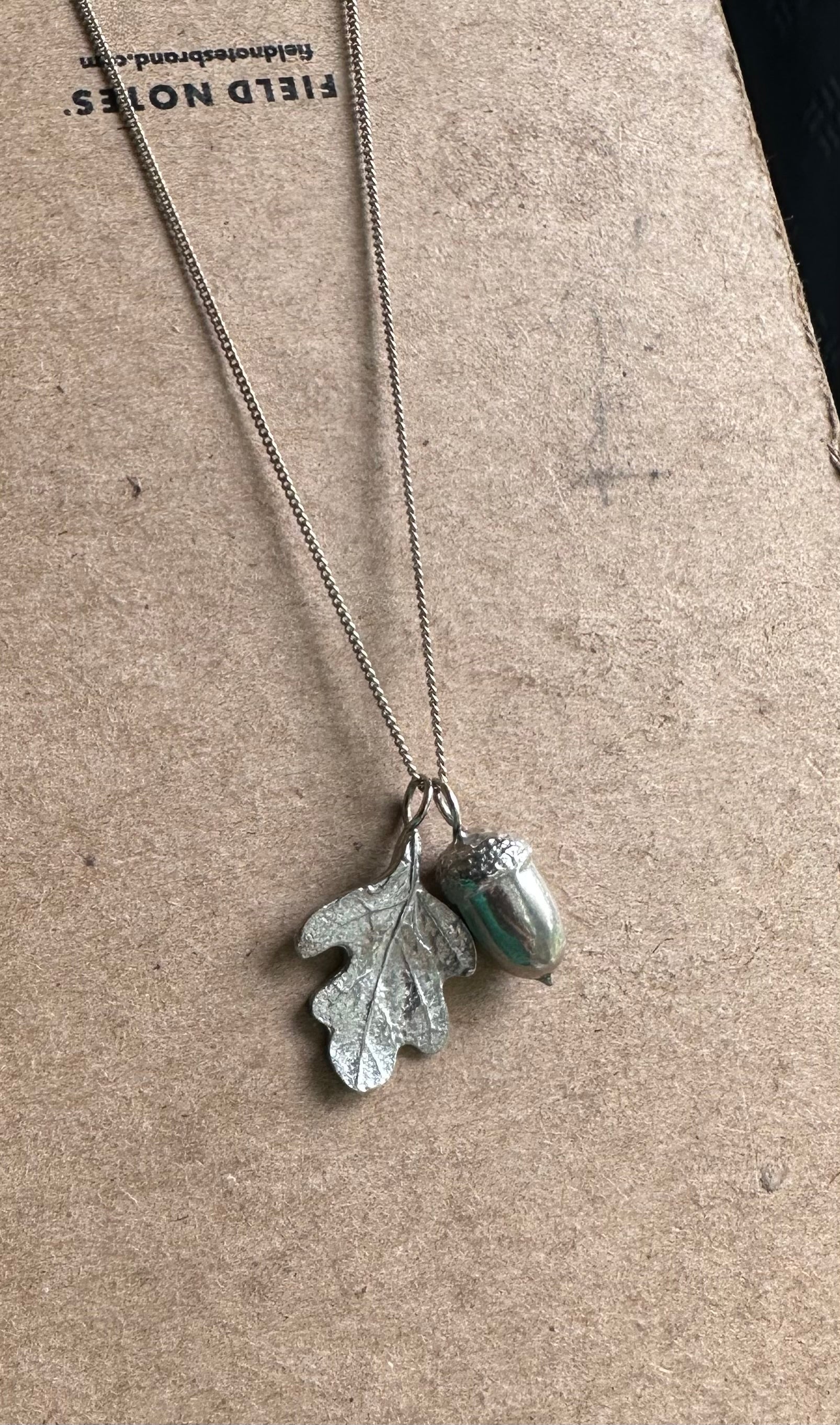 Acorn and Oak Leaf Charms