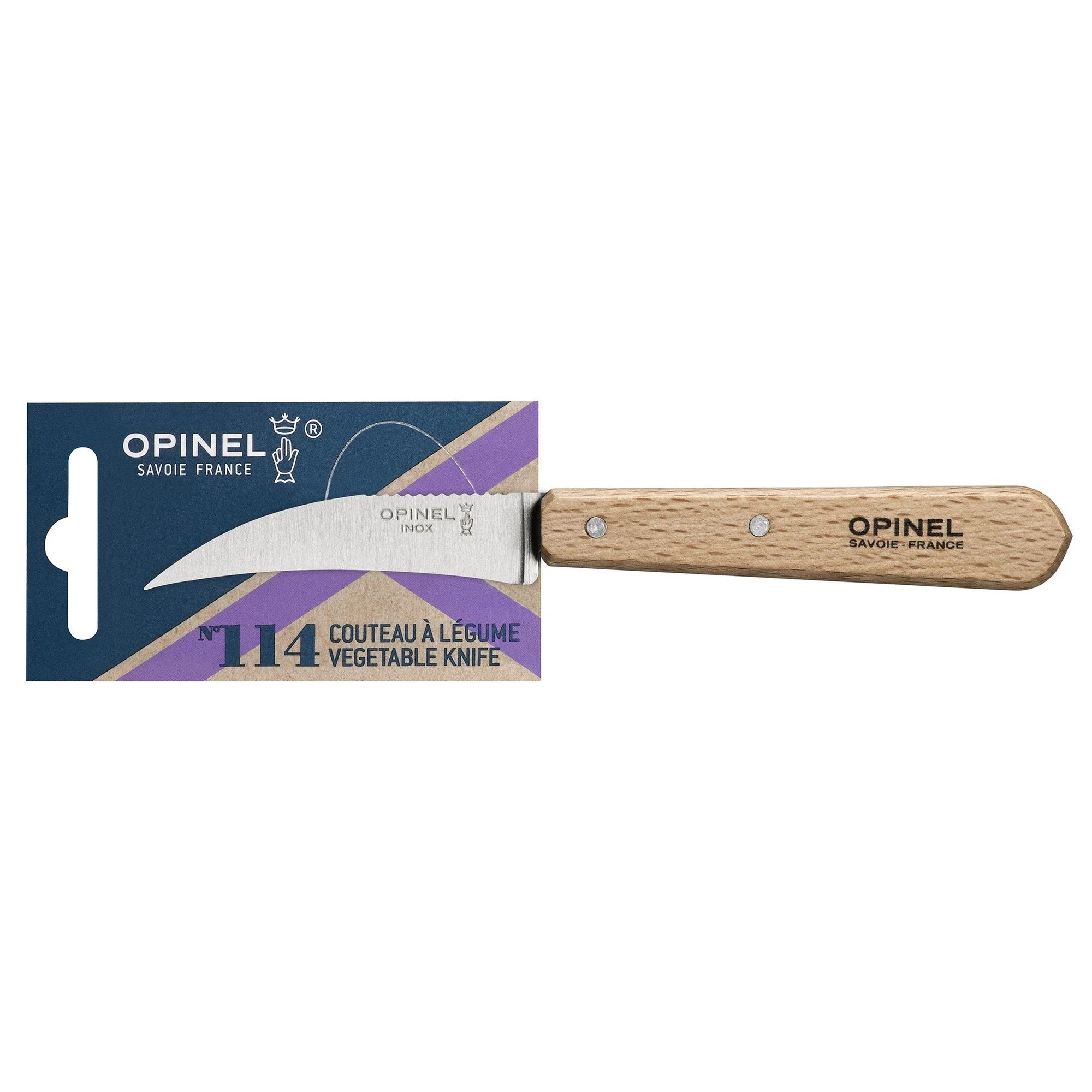 Opinel No.114 Vegetable Knife