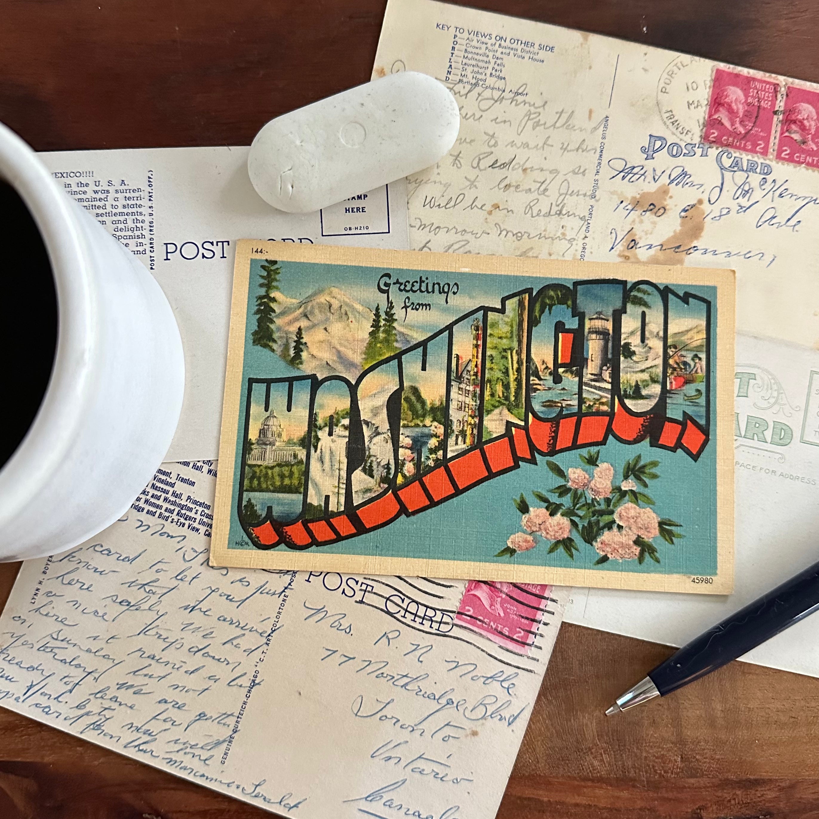 Greetings from.. Postcard