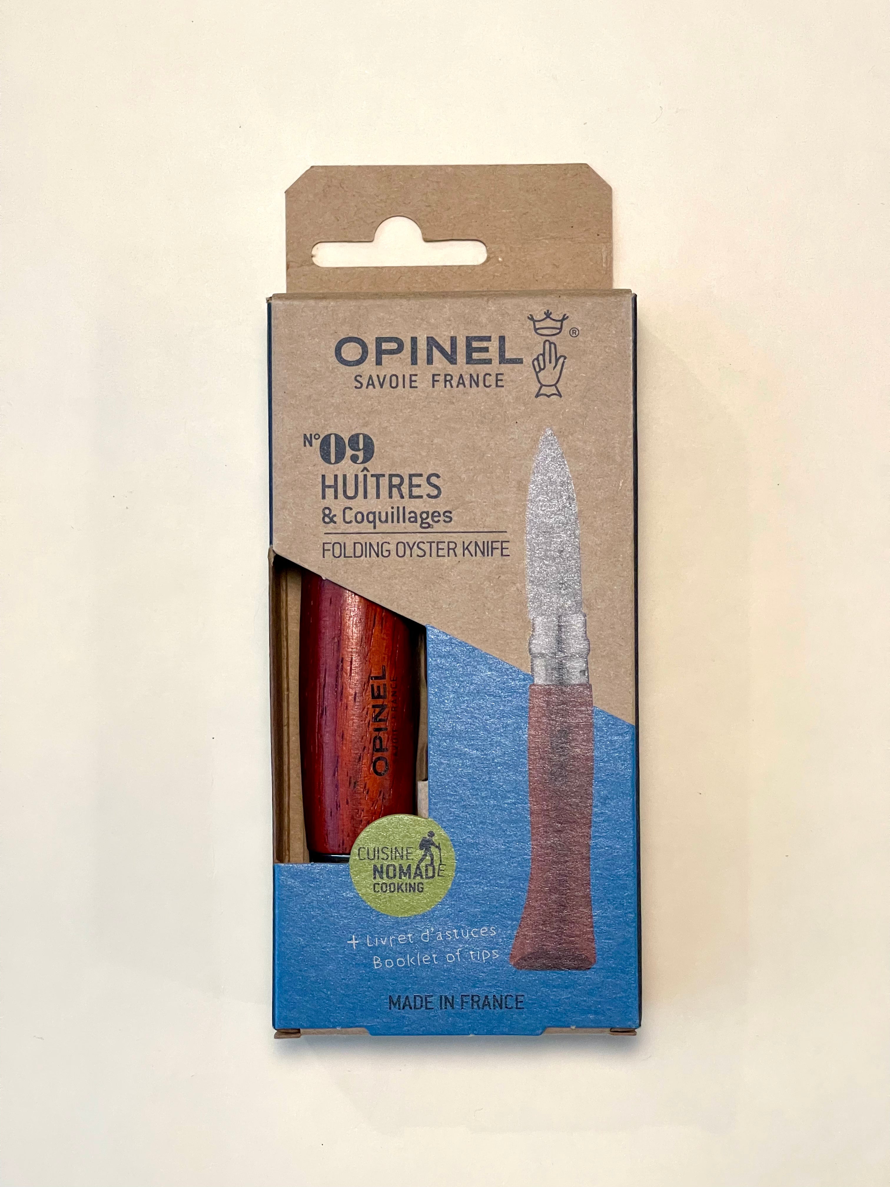 Opinel No.9 Folding Oyster Knife