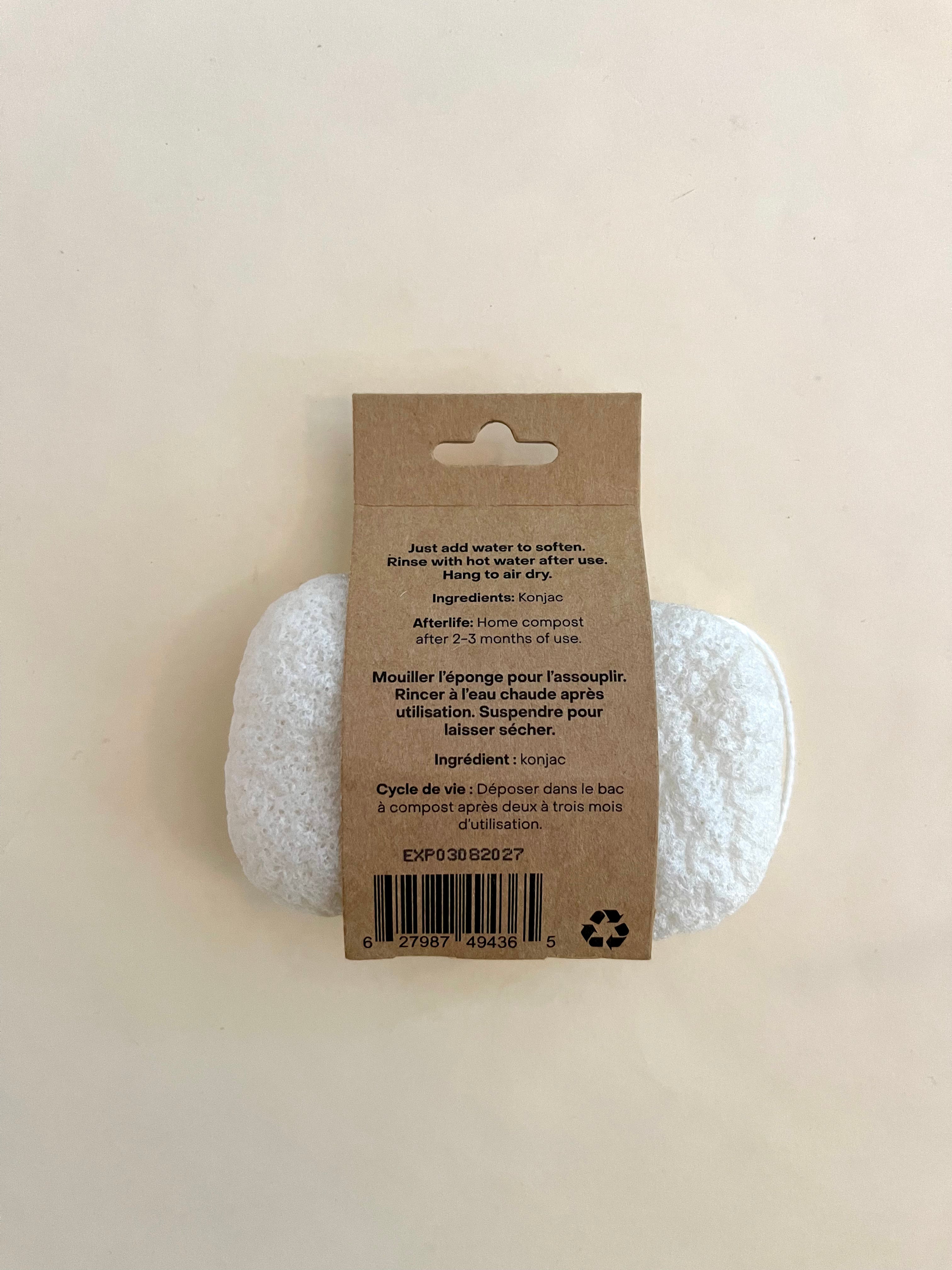 Everist - Compostable Konjac Body Sponge