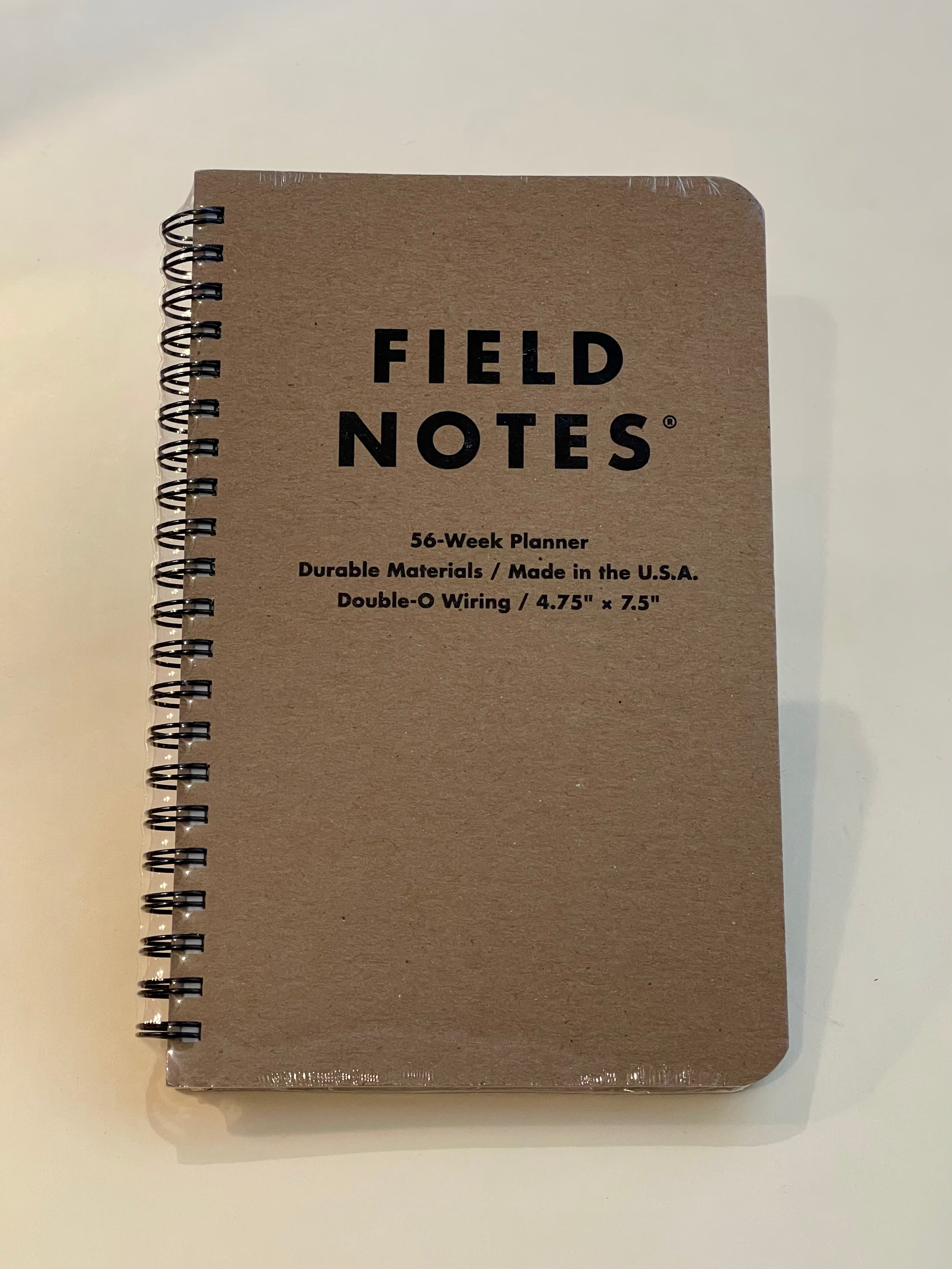 56-Week Planner by FIELD NOTES