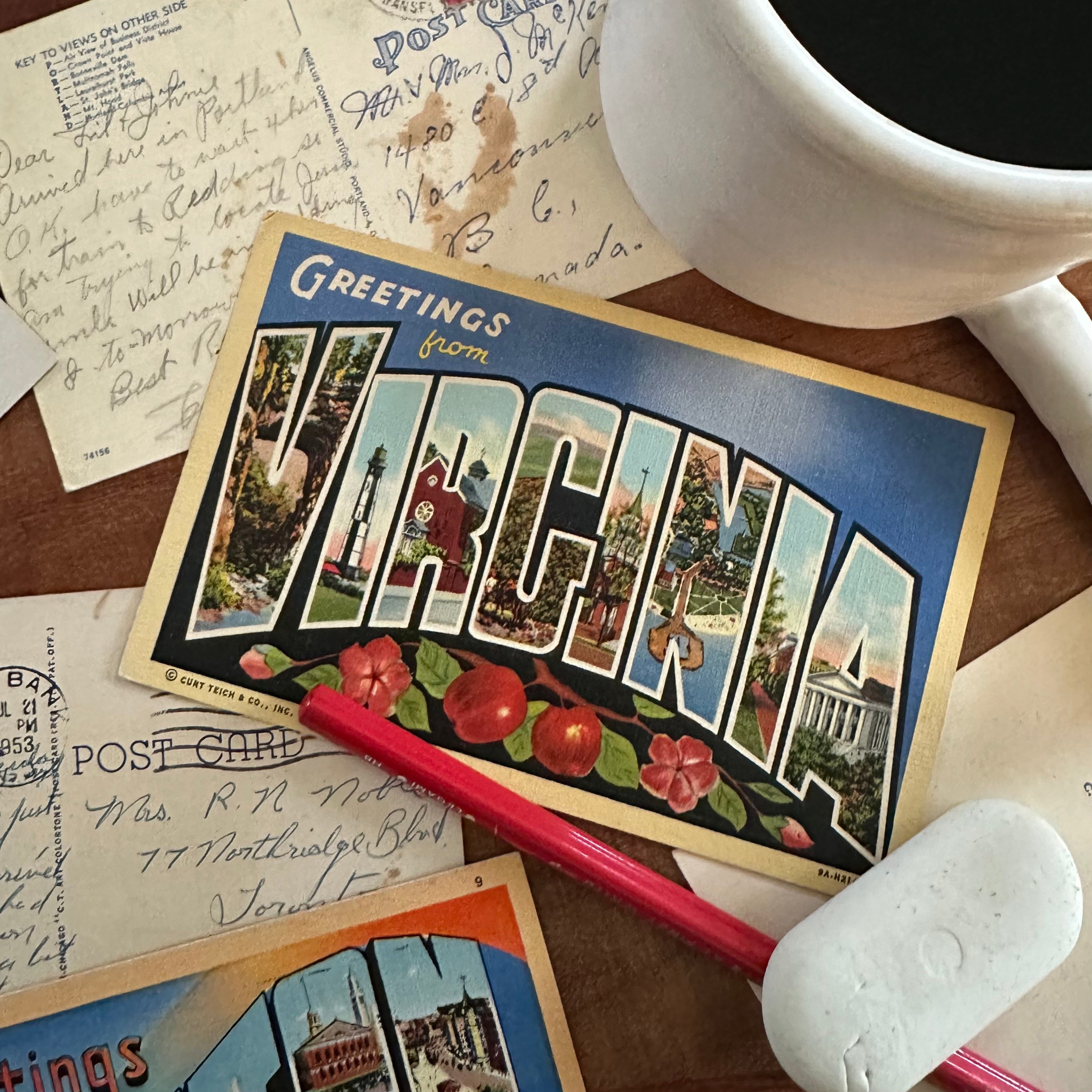 Greetings from.. Postcard