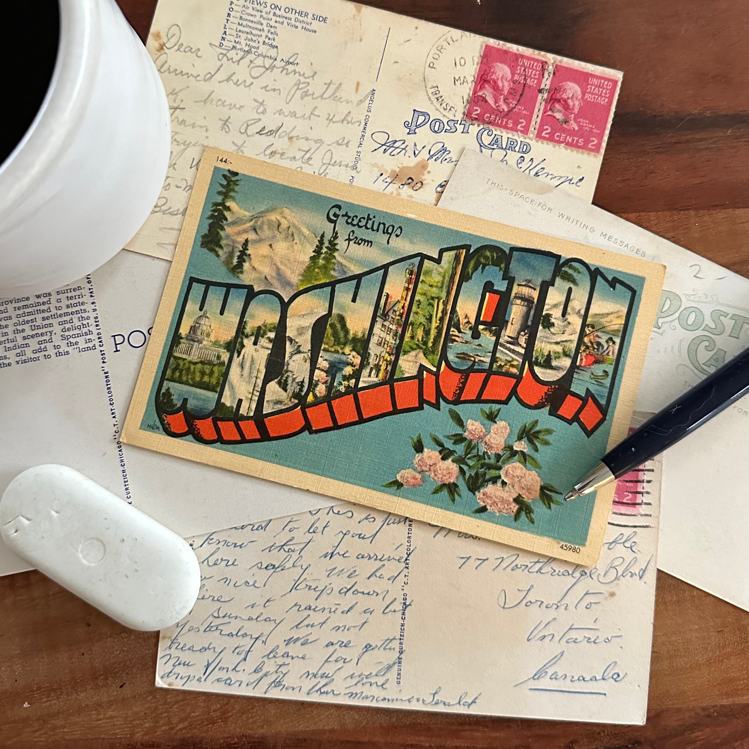 Greetings from.. Postcard