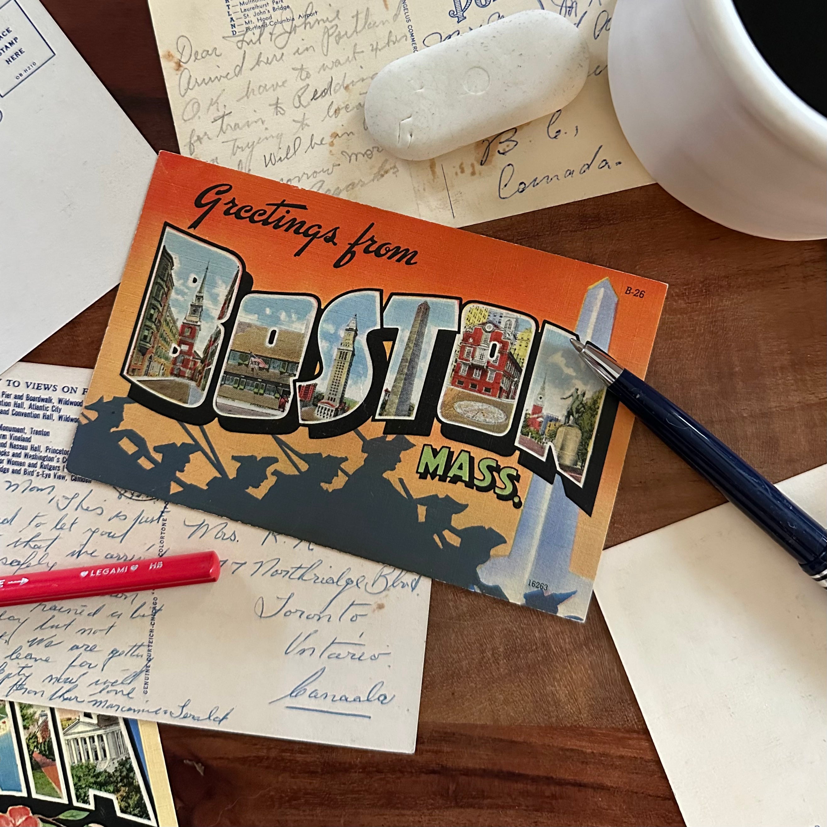 Greetings from.. Postcard