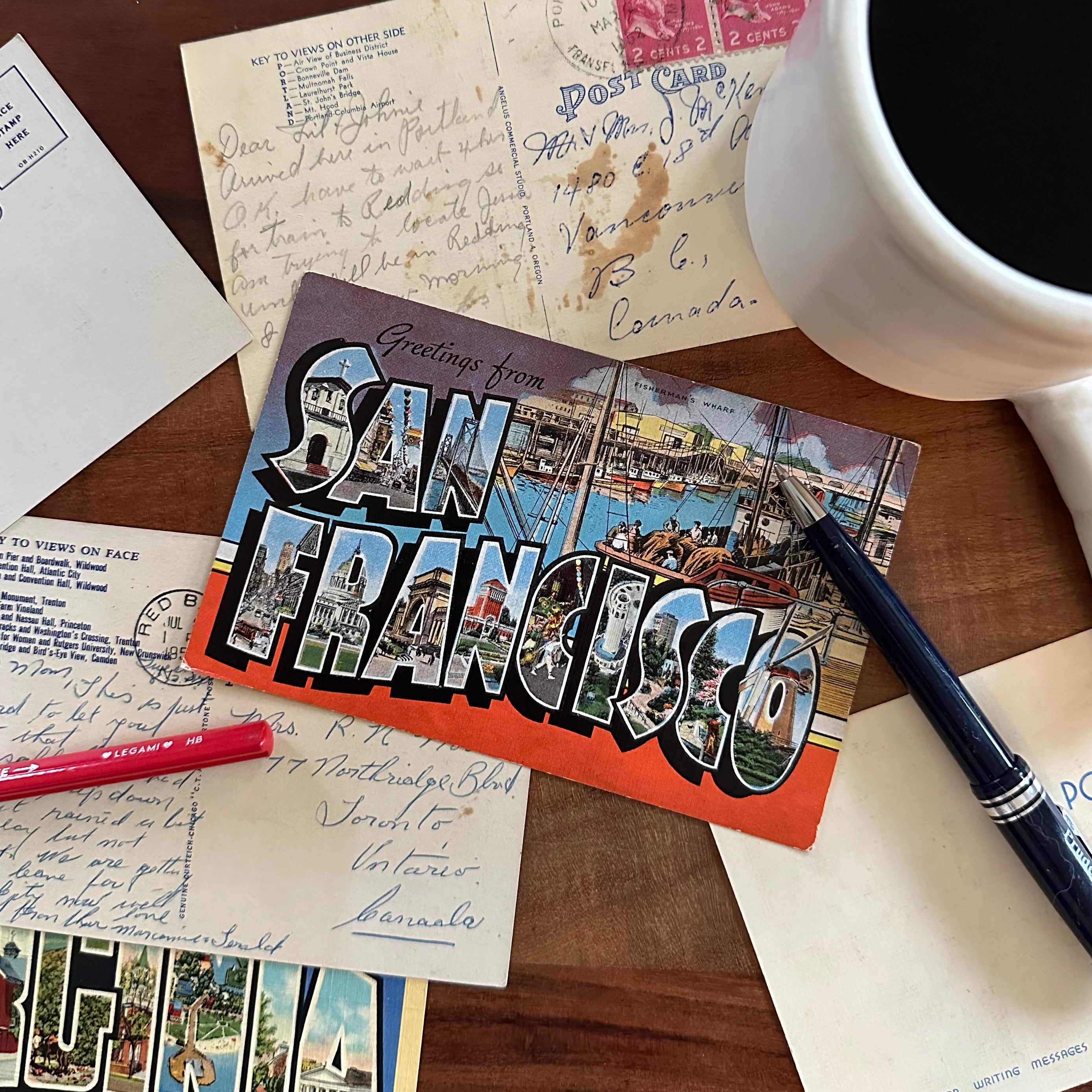 Greetings from.. Postcard