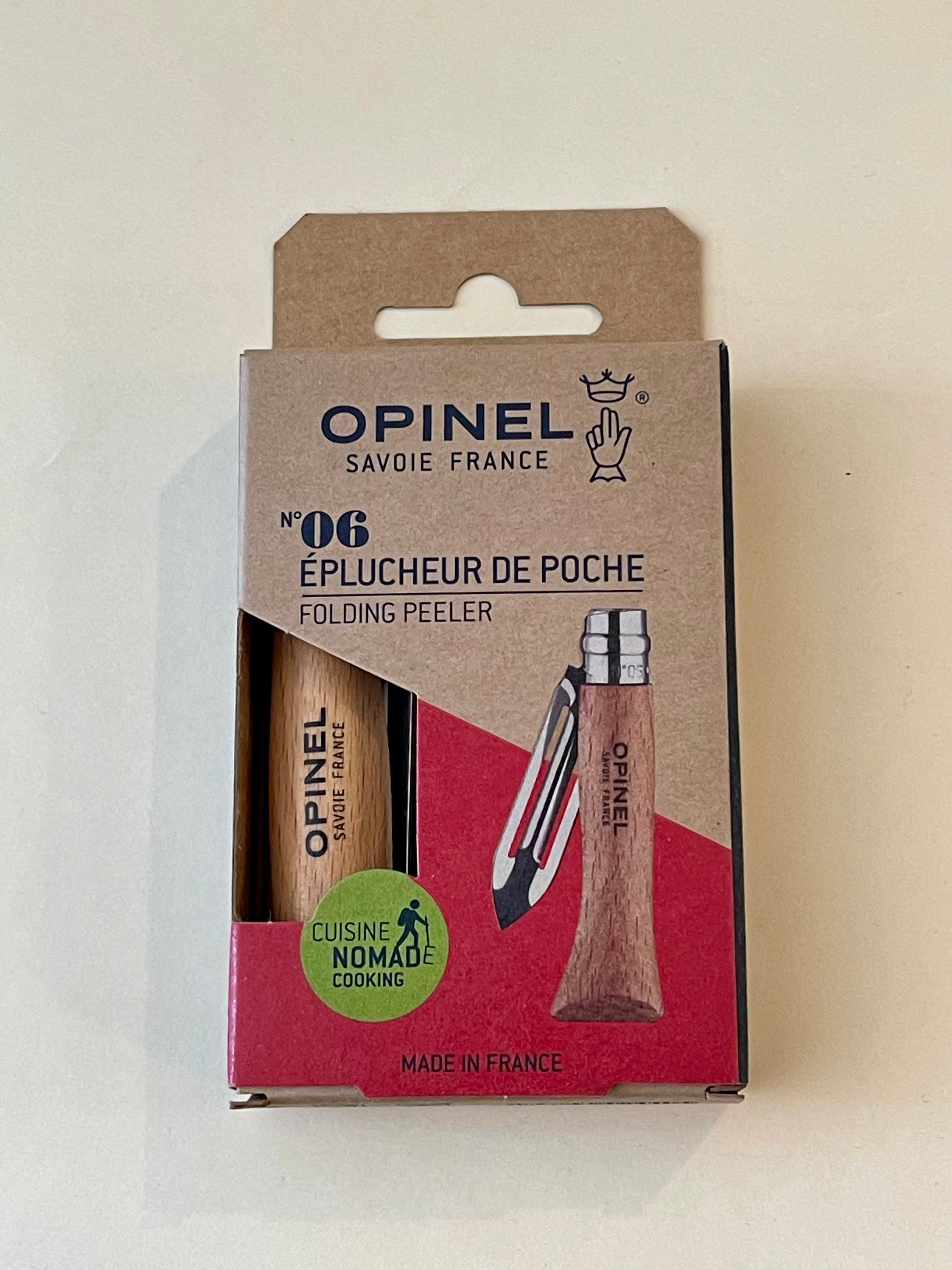 Opinel No.6 Folding Stainless Steel Peeler