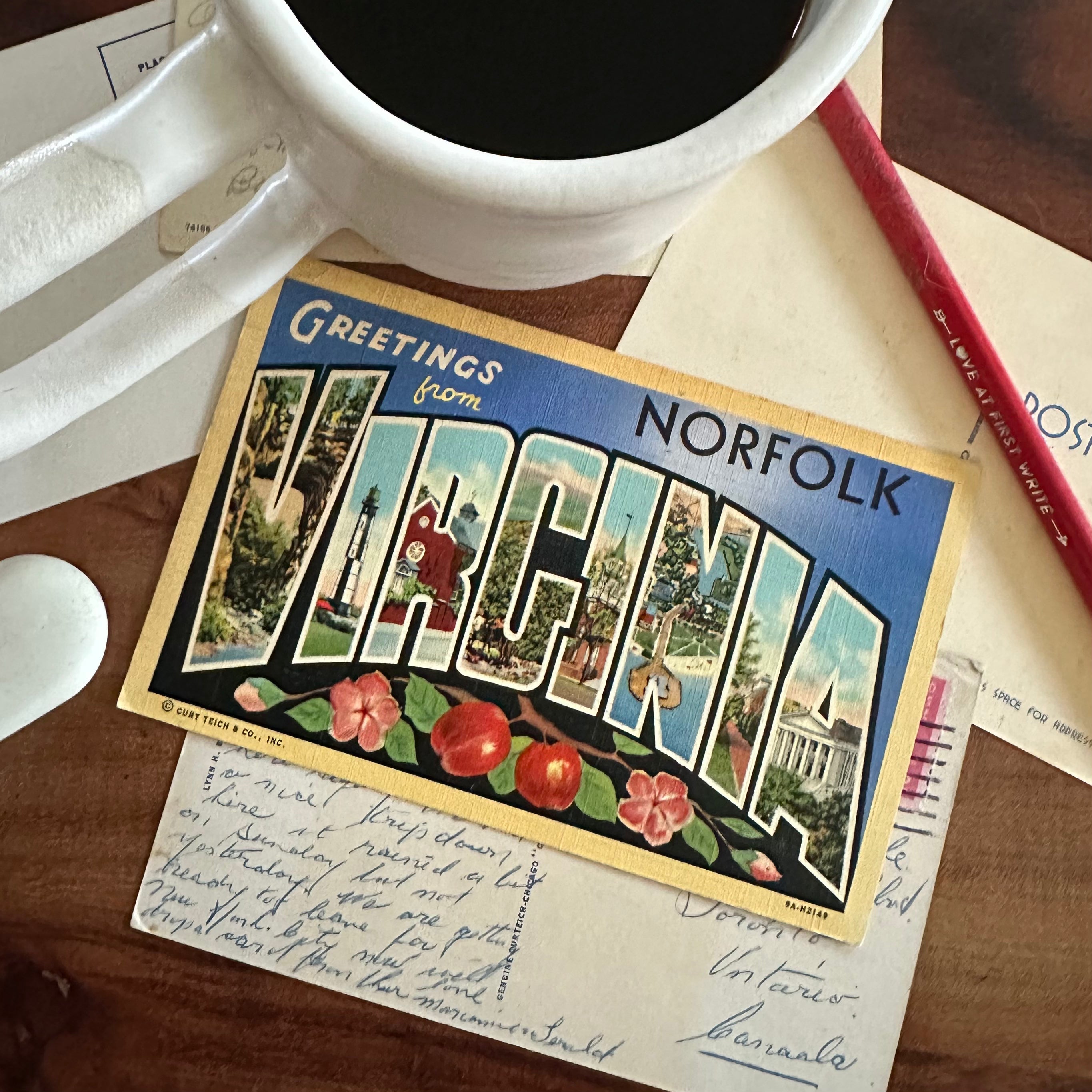Greetings from.. Postcard