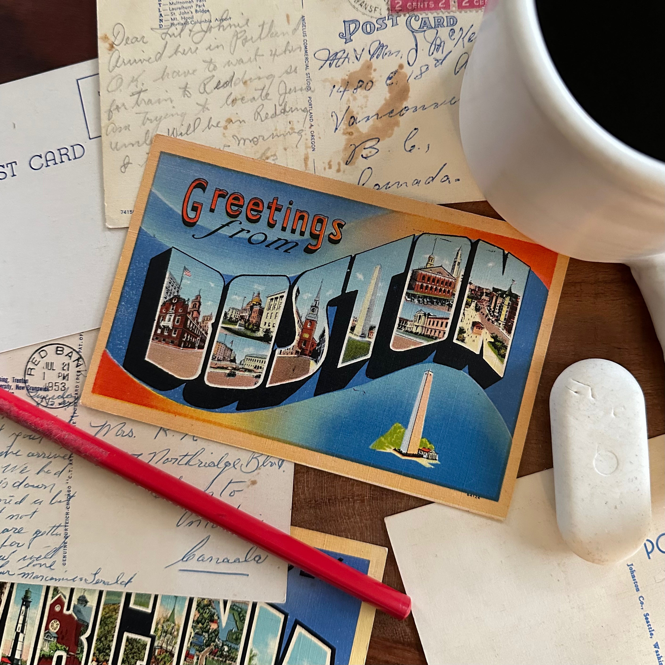 Greetings from.. Postcard