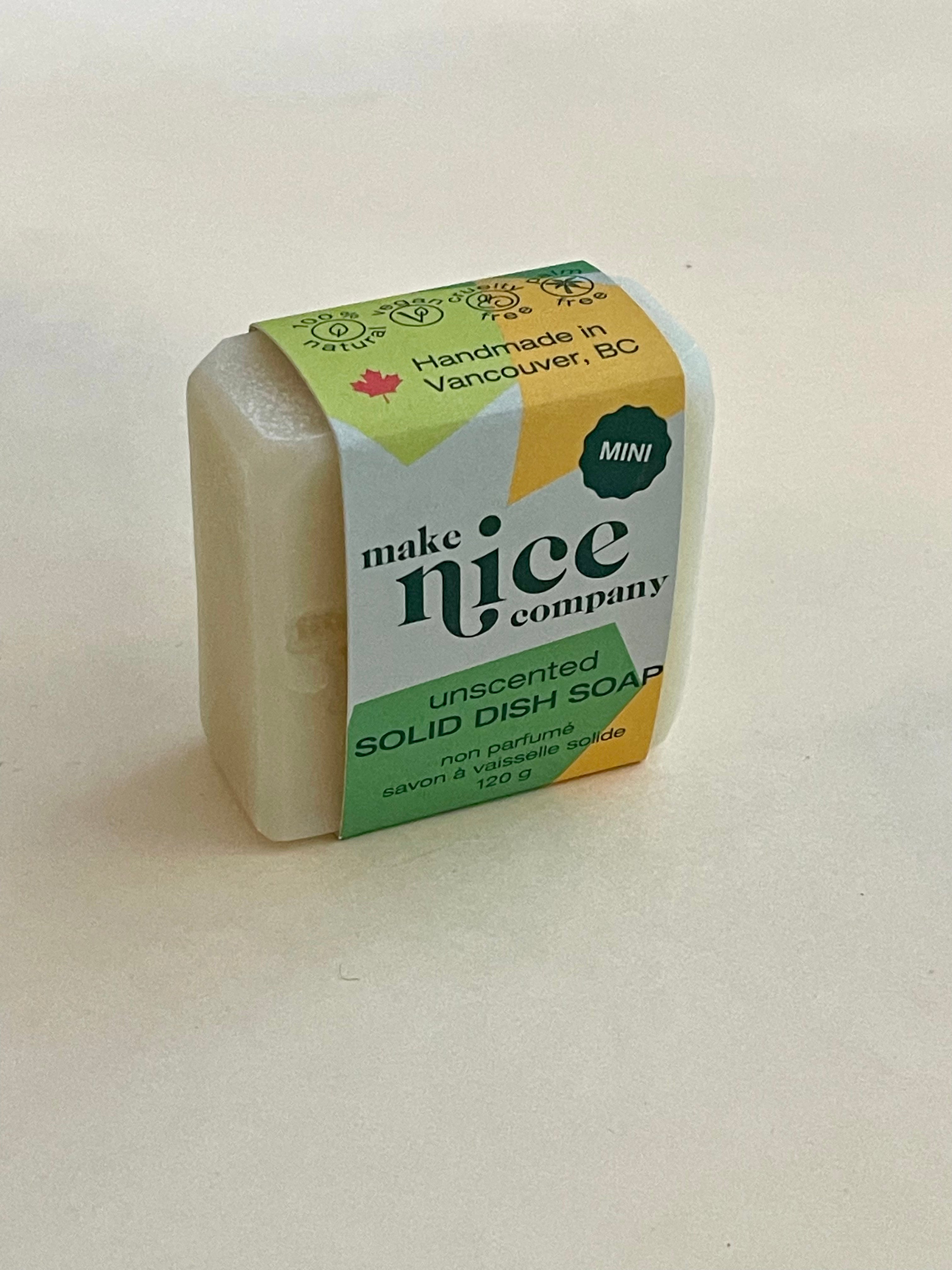 Make Nice Company - Mini Solid Dish Soap