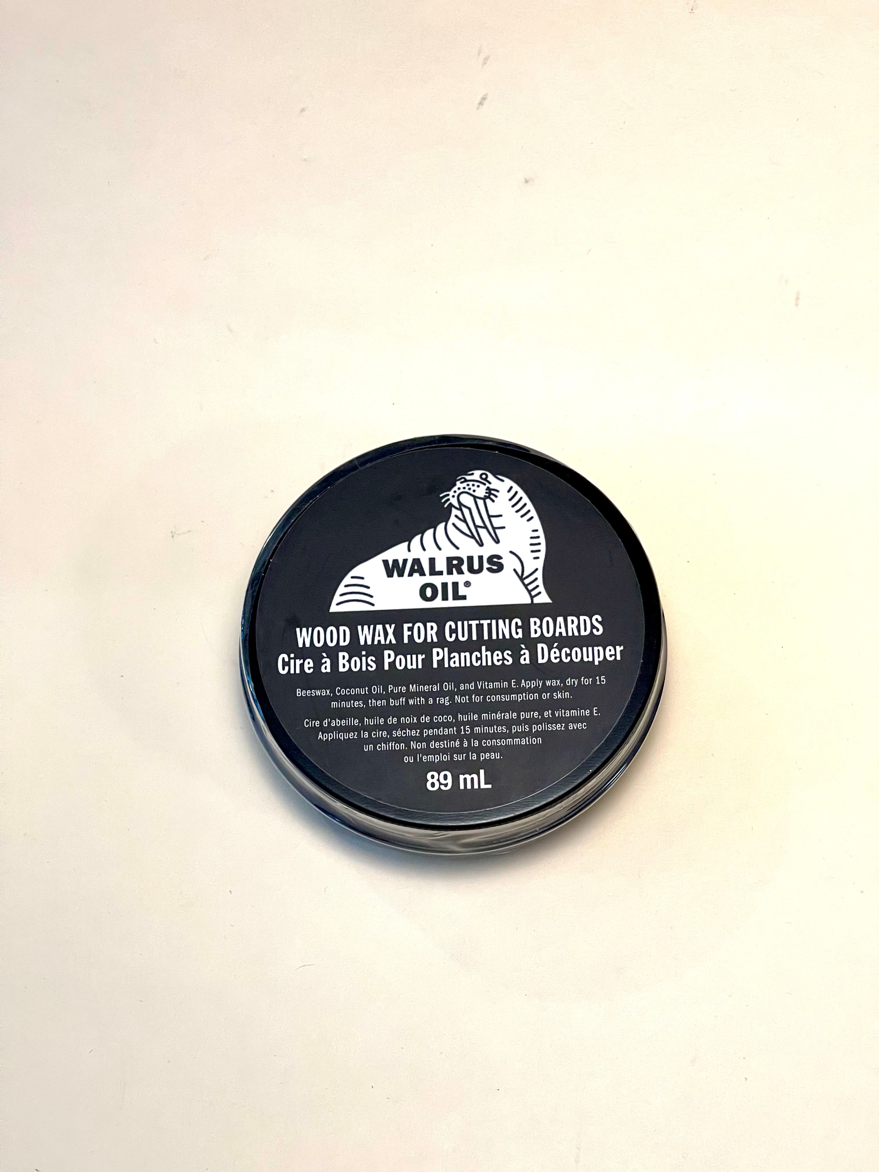 Wood Wax for Cutting Boards by Walrus Oil