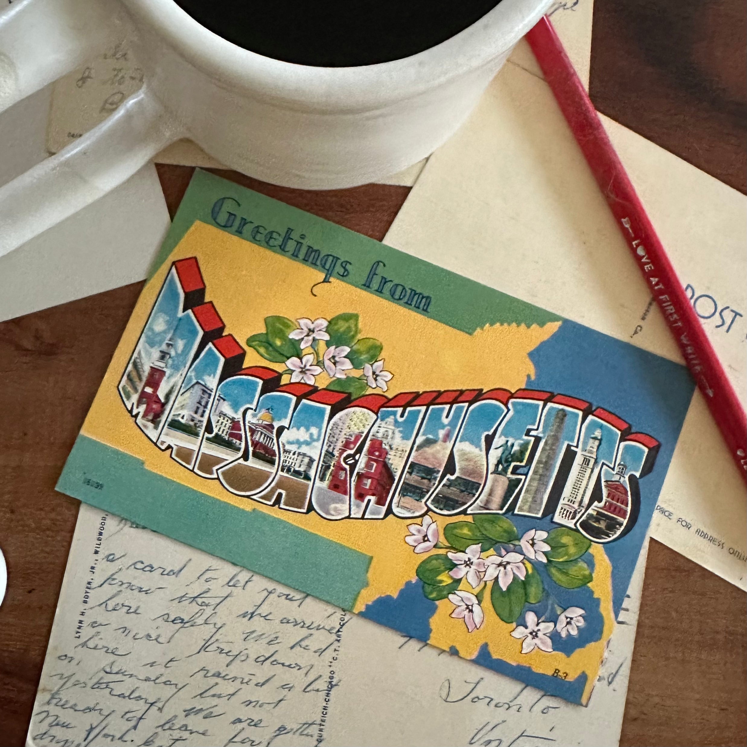 Greetings from.. Postcard