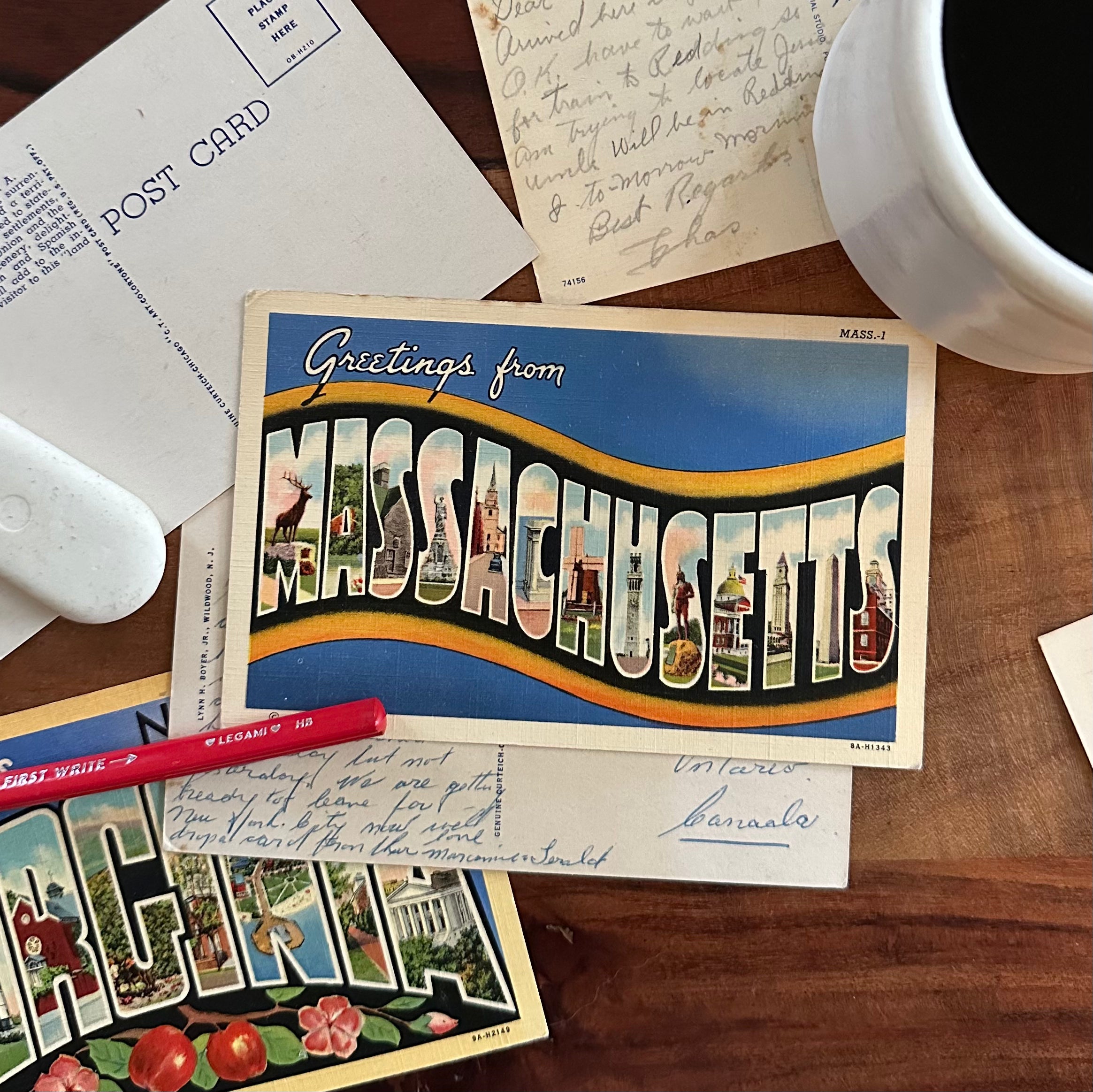 Greetings from.. Postcard