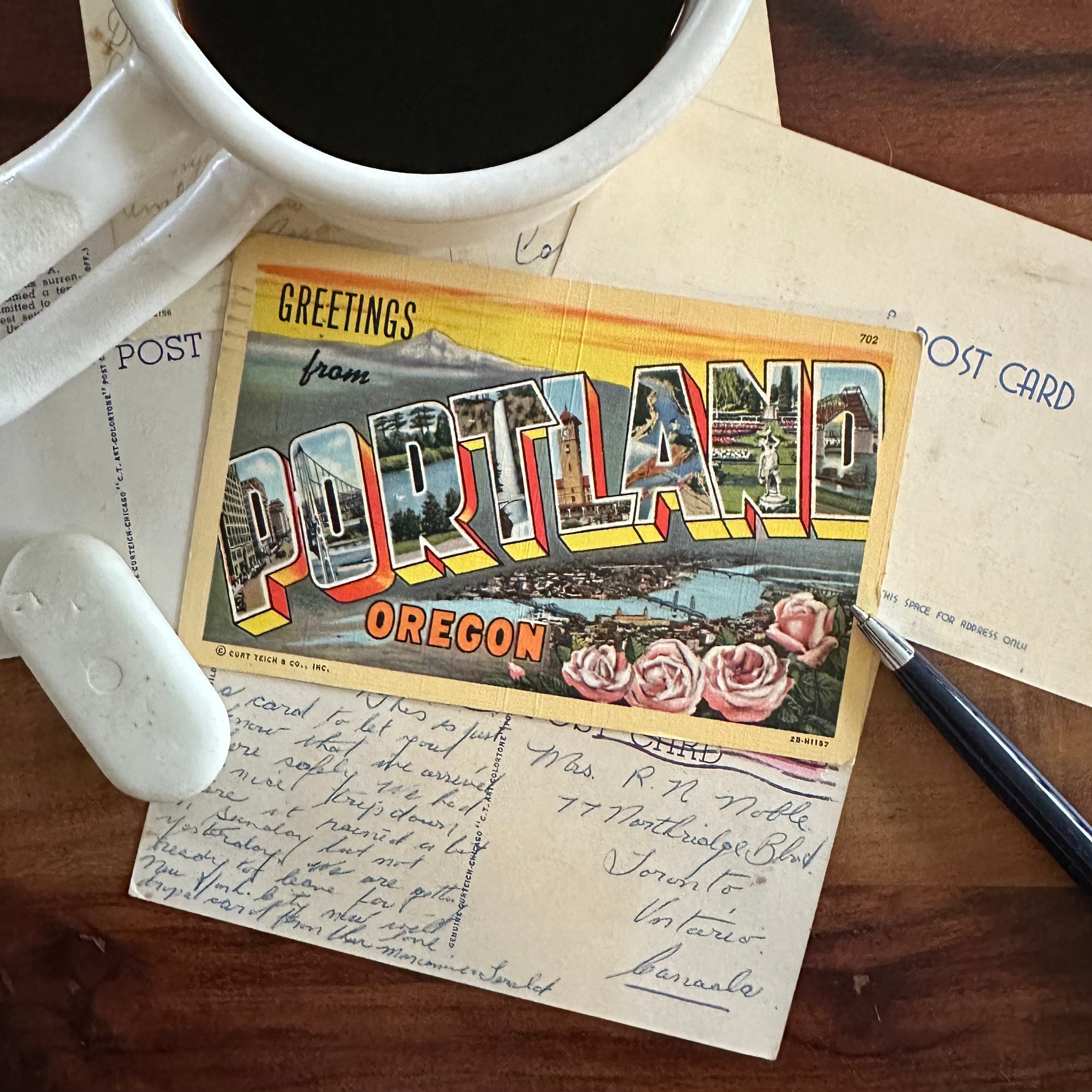 Greetings from.. Postcard