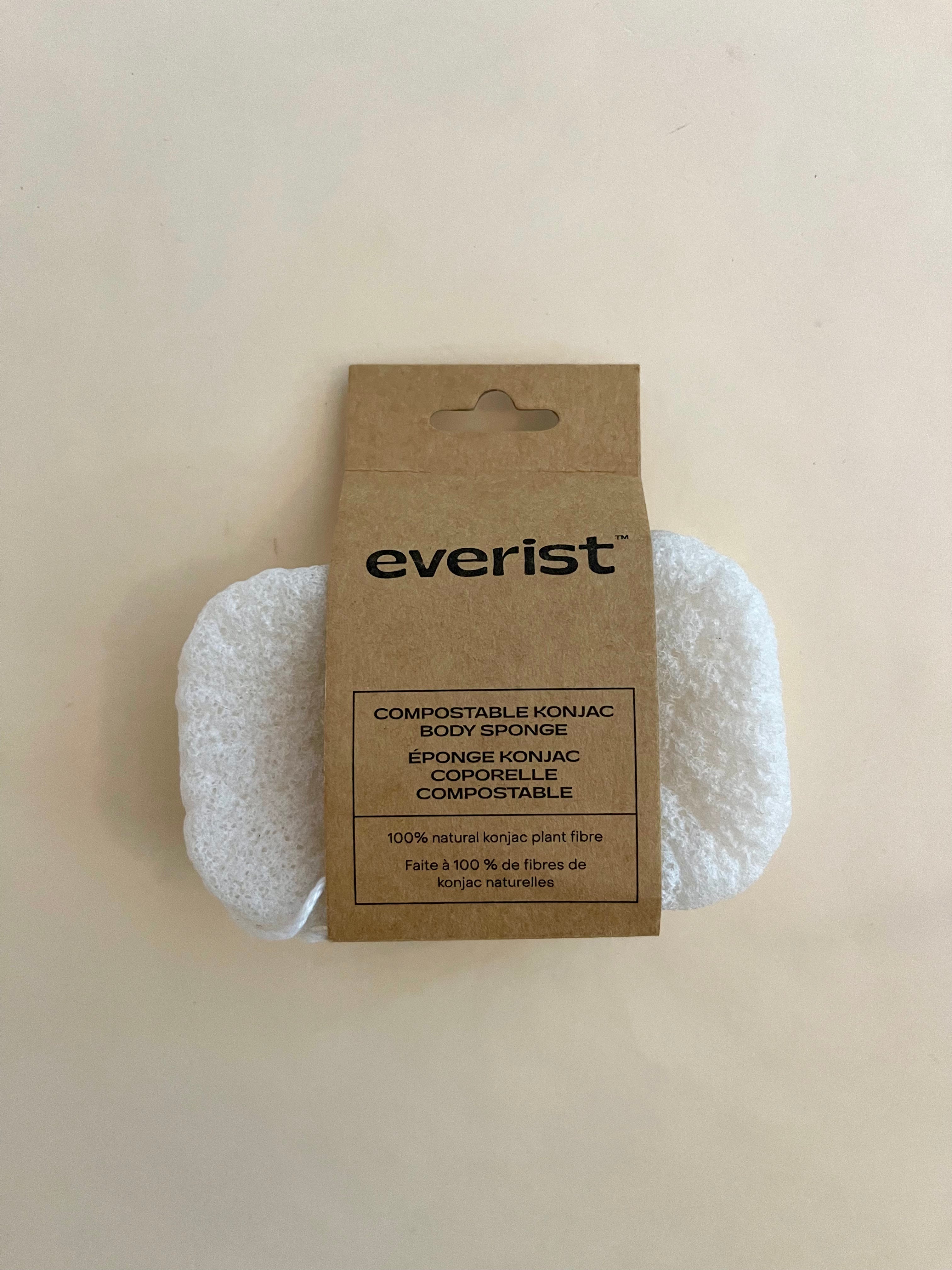 Everist - Compostable Konjac Body Sponge