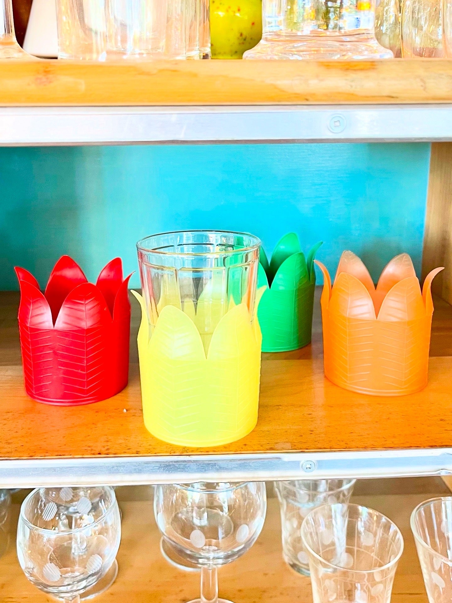 Tropical drink sleeves