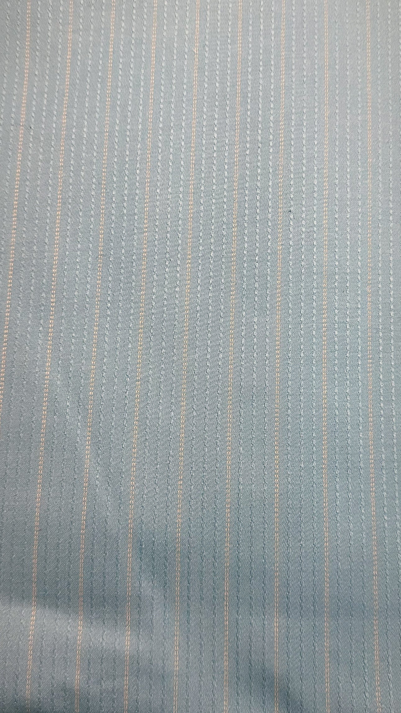 Vintage Fabric - Turquoise with faint yellow stripe