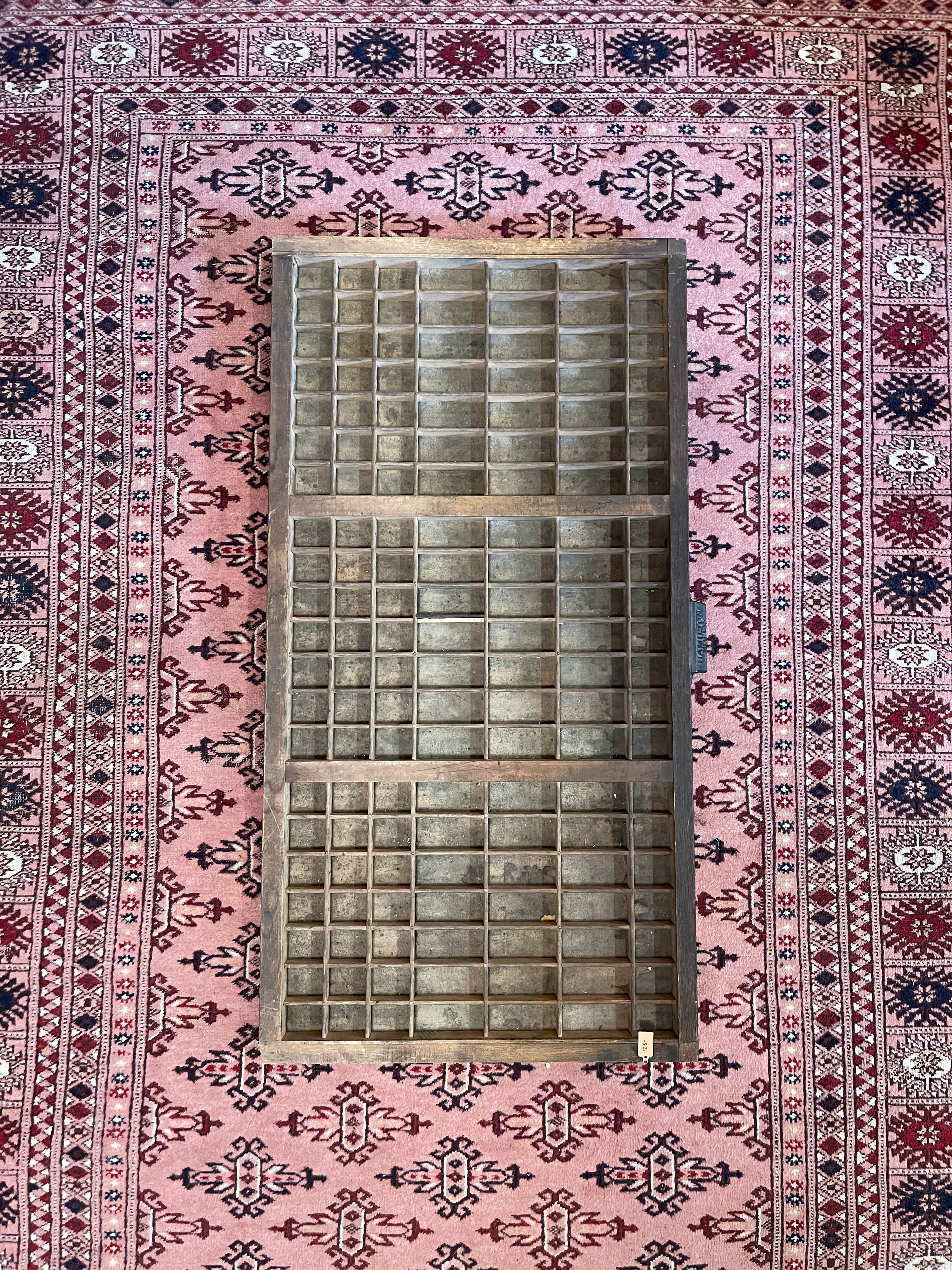 Letterpress Tray