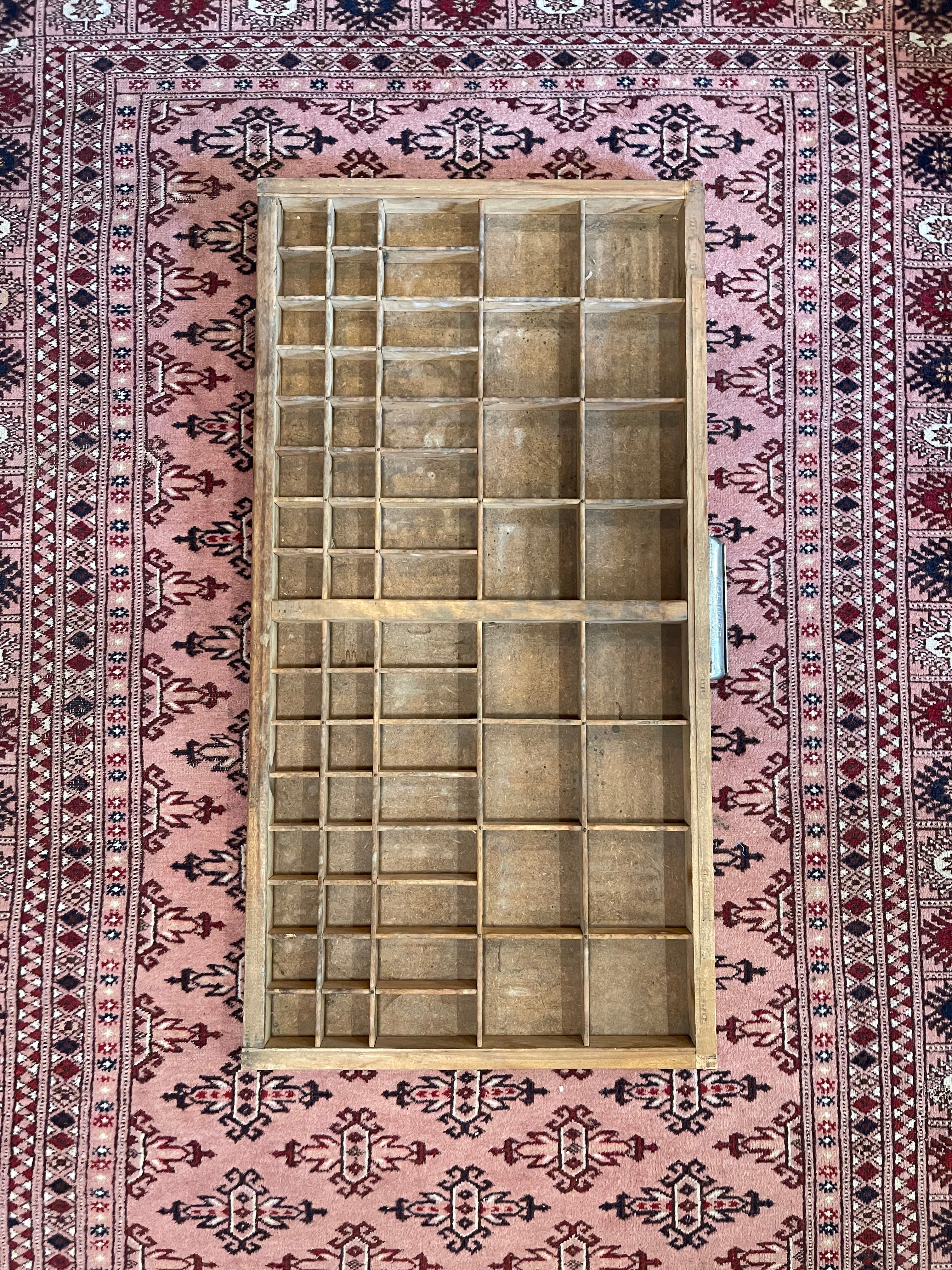 Letterpress Tray