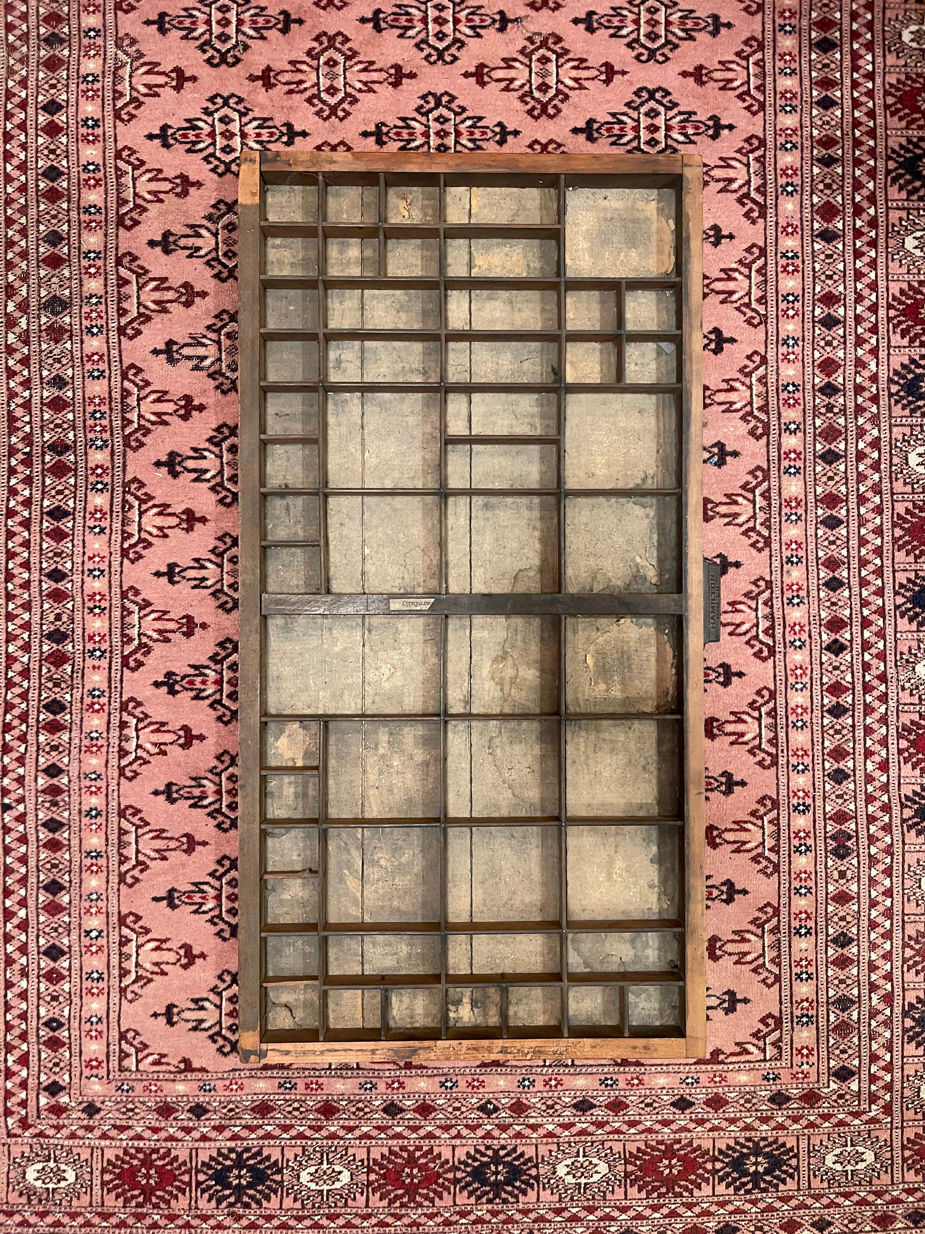 Letterpress Tray