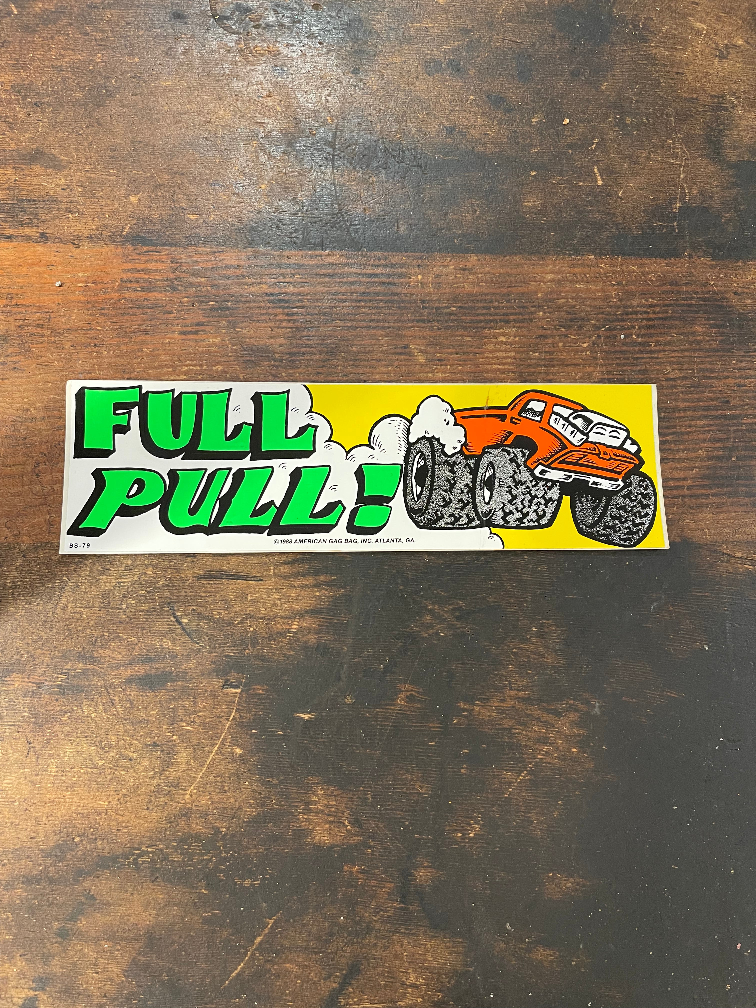 Vintage Bumper Sticker