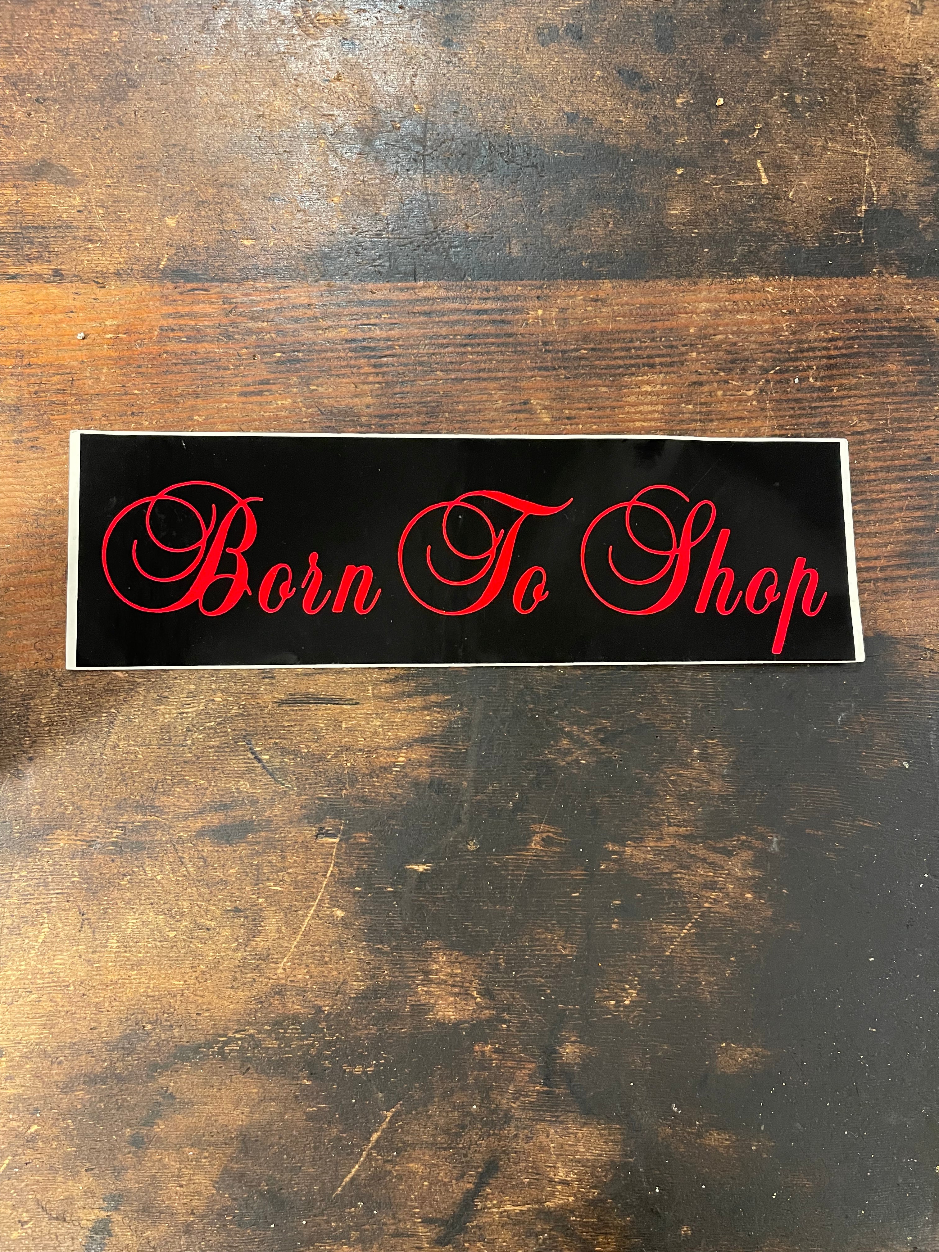 Vintage Bumper Sticker