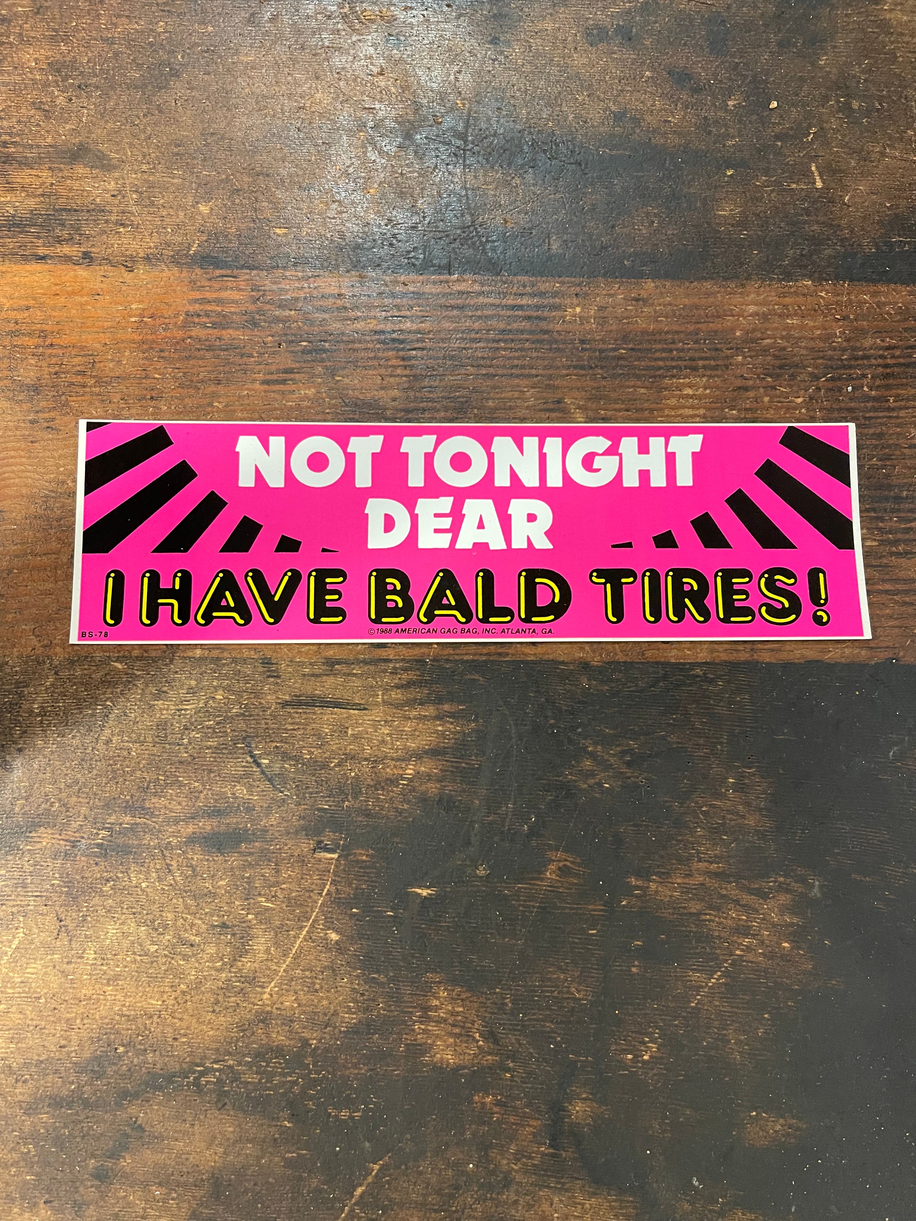 Vintage Bumper Sticker