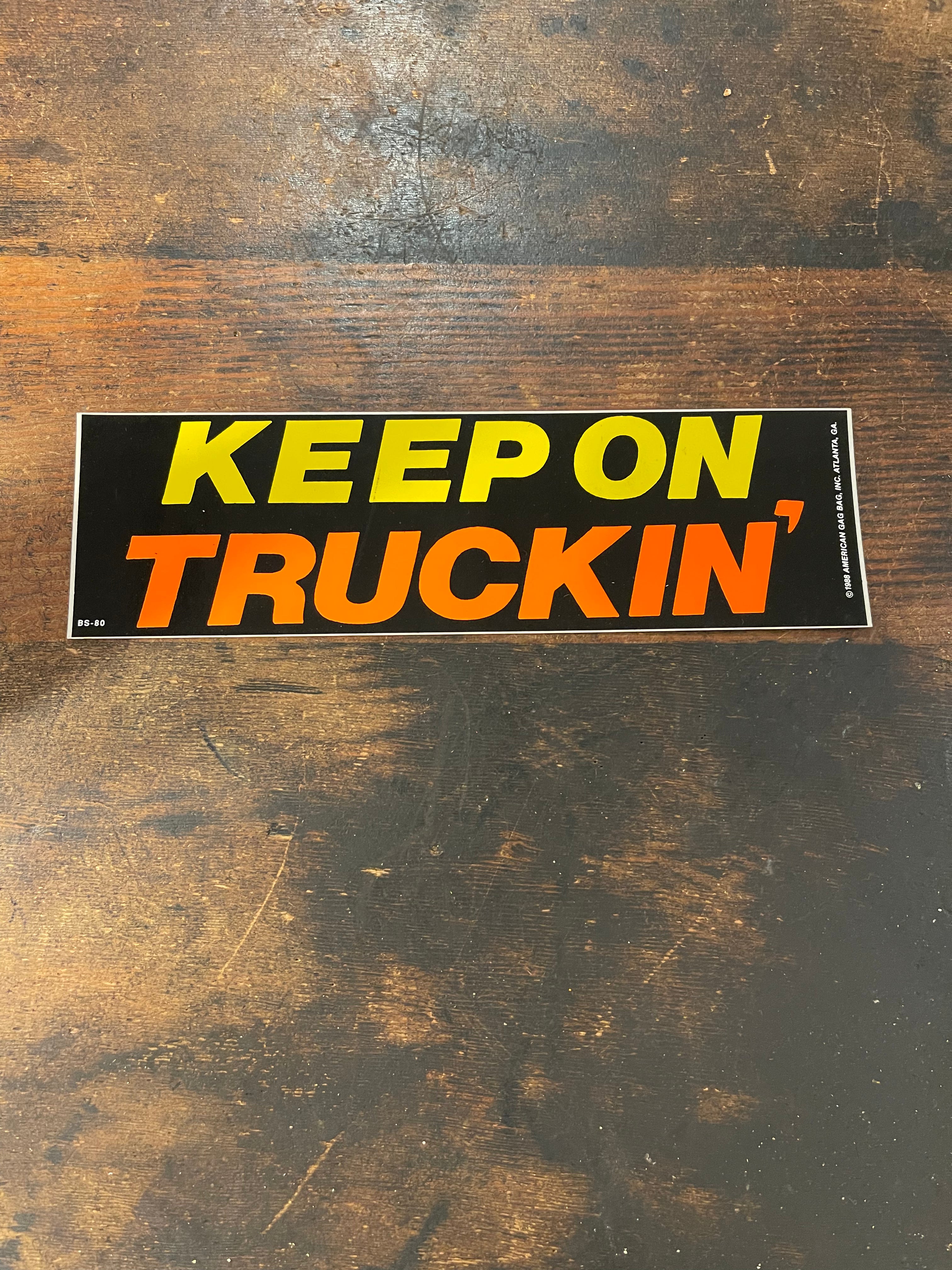 Vintage Bumper Sticker