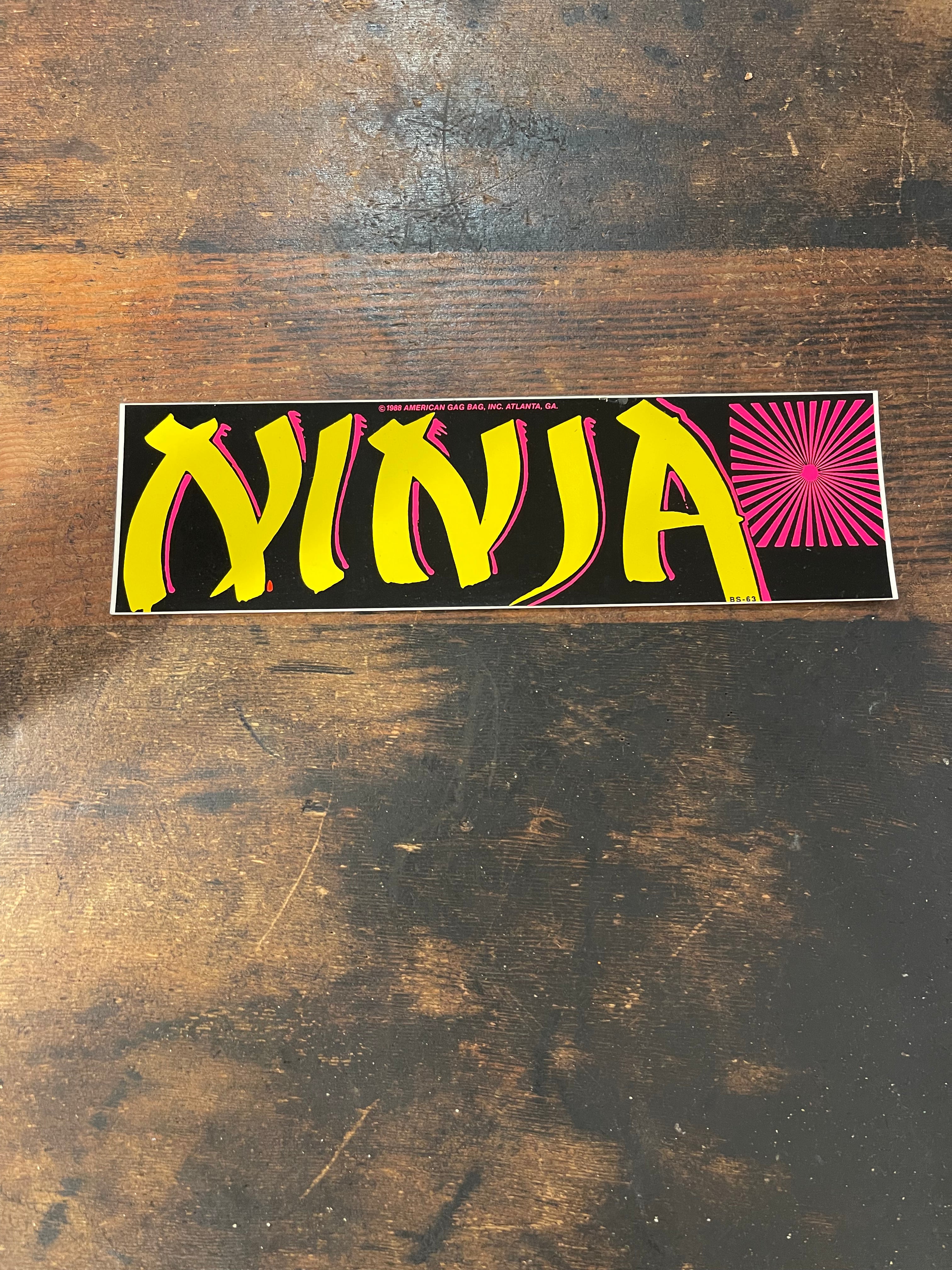Vintage Bumper Sticker