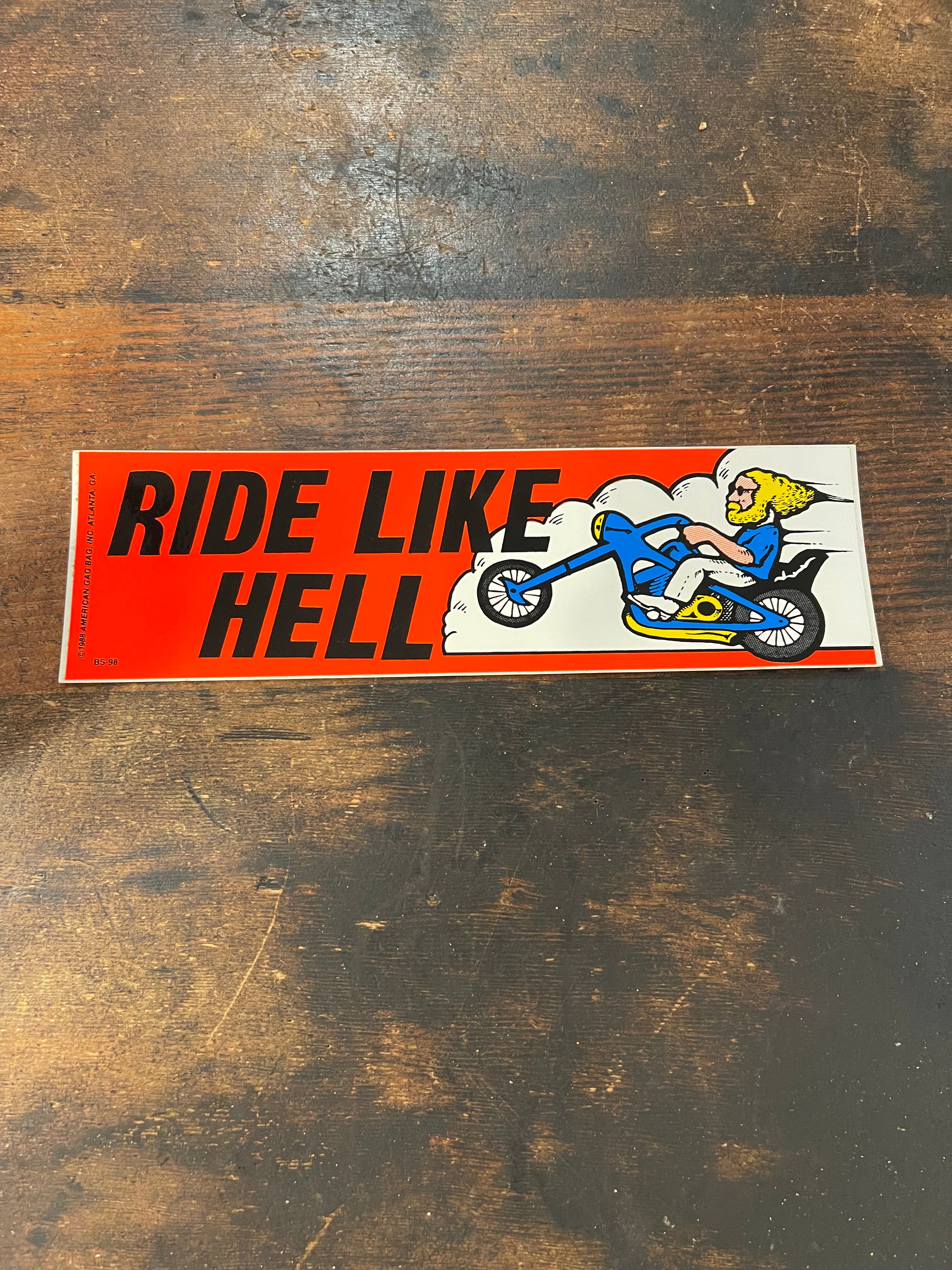 Vintage Bumper Sticker