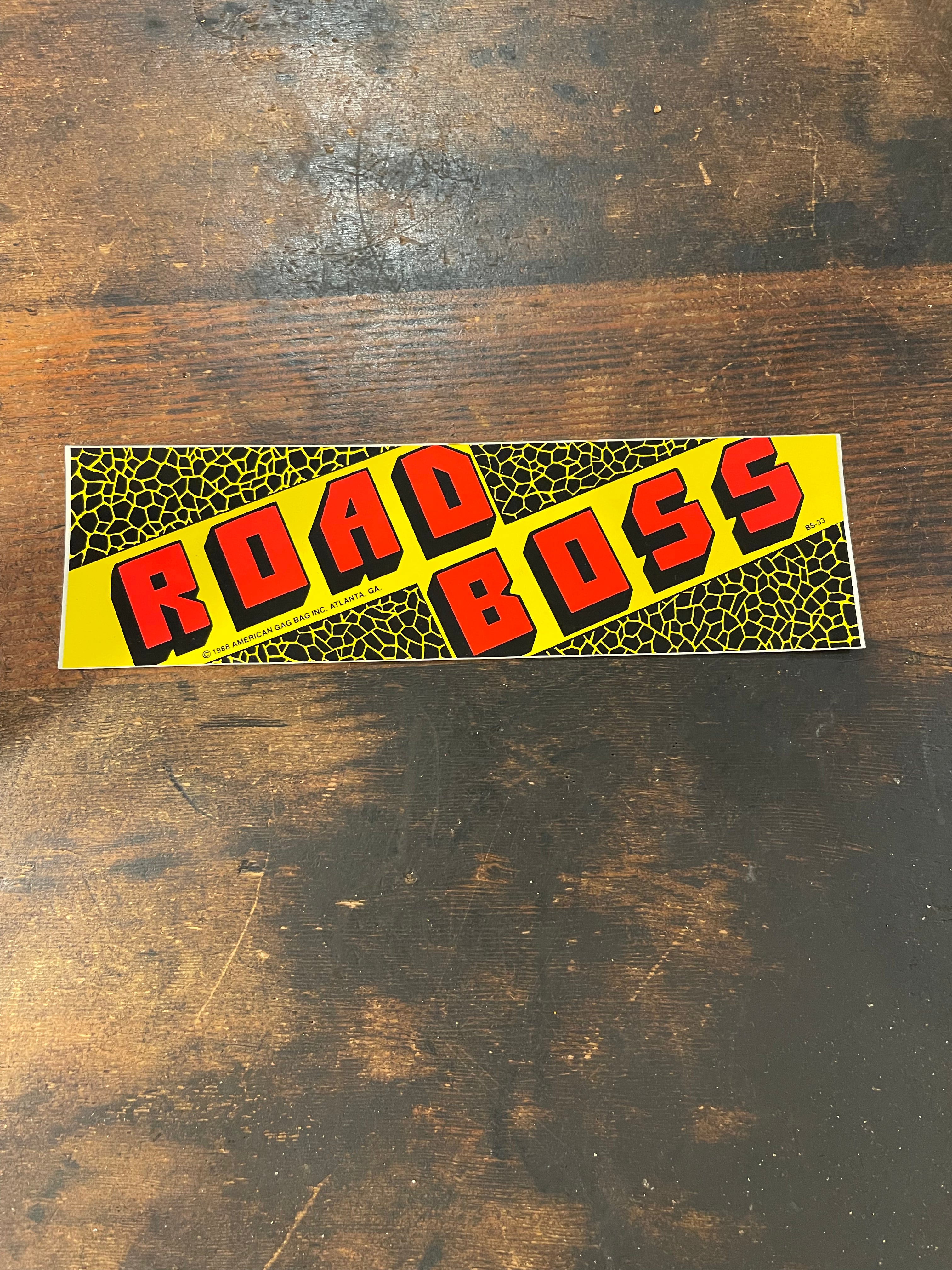 Vintage Bumper Sticker