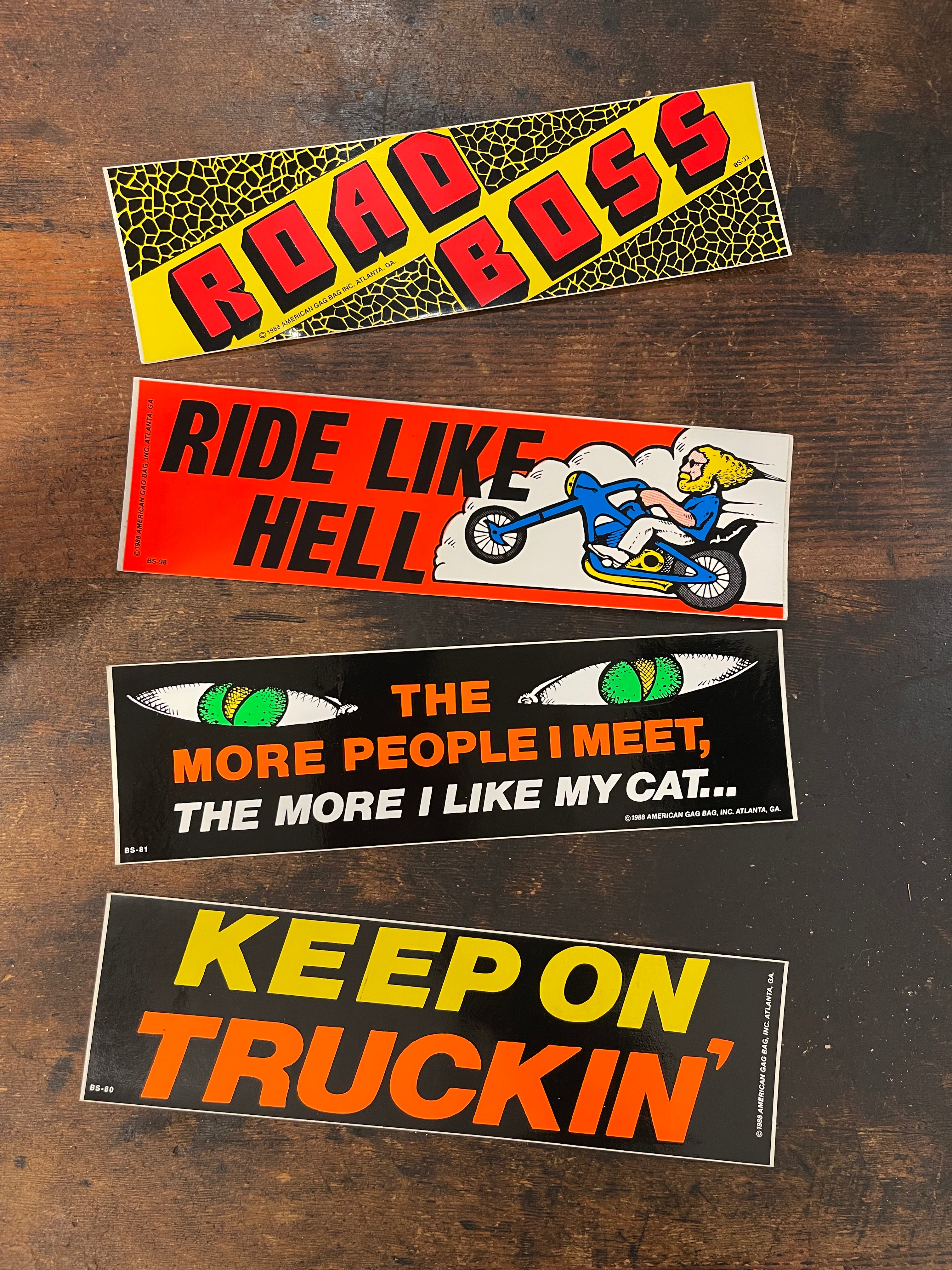 Vintage Bumper Sticker